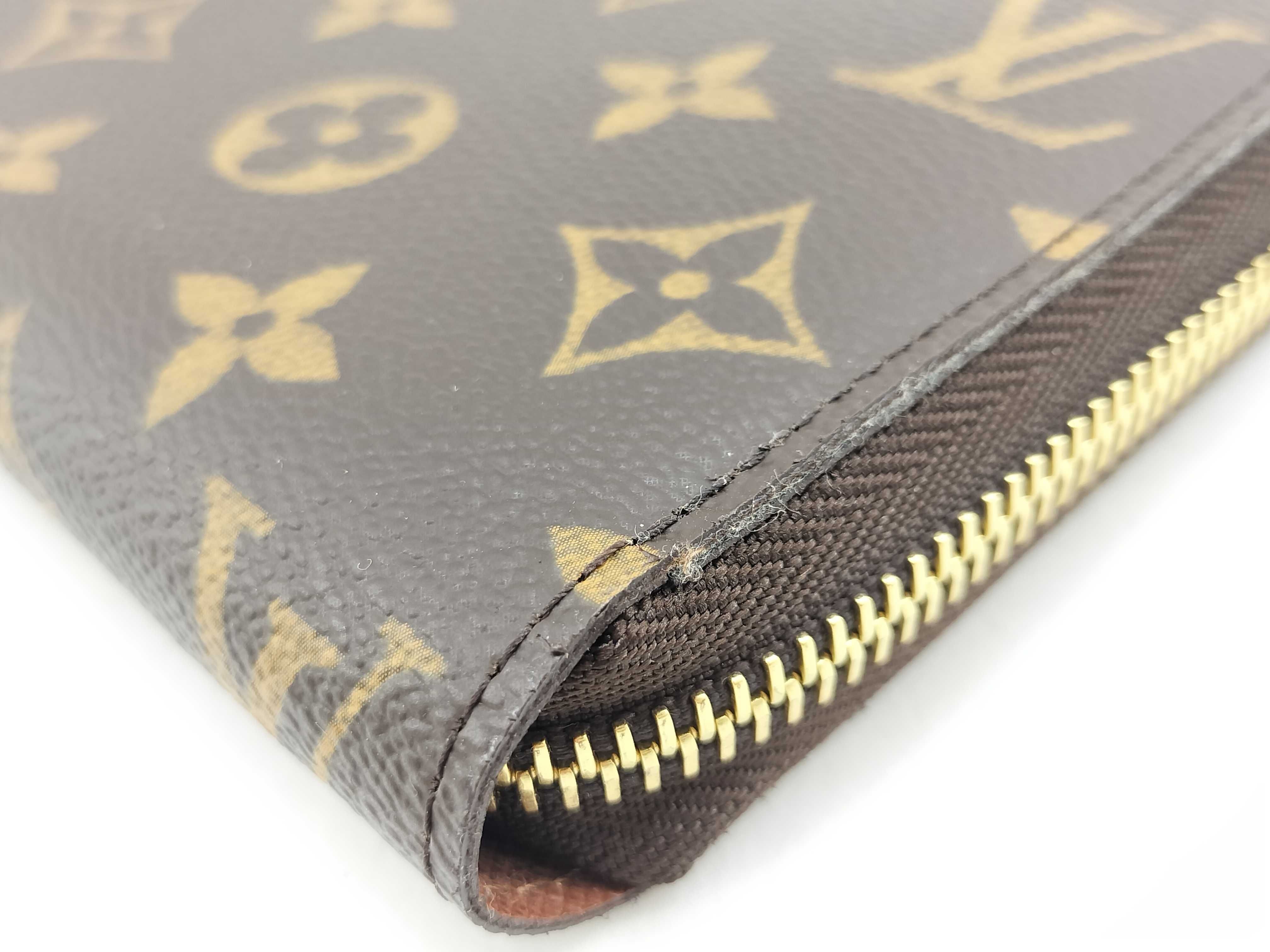 Monogram M42616 Monogram Zippy Wallet Brown Louis Vuitton Wallet — view 14