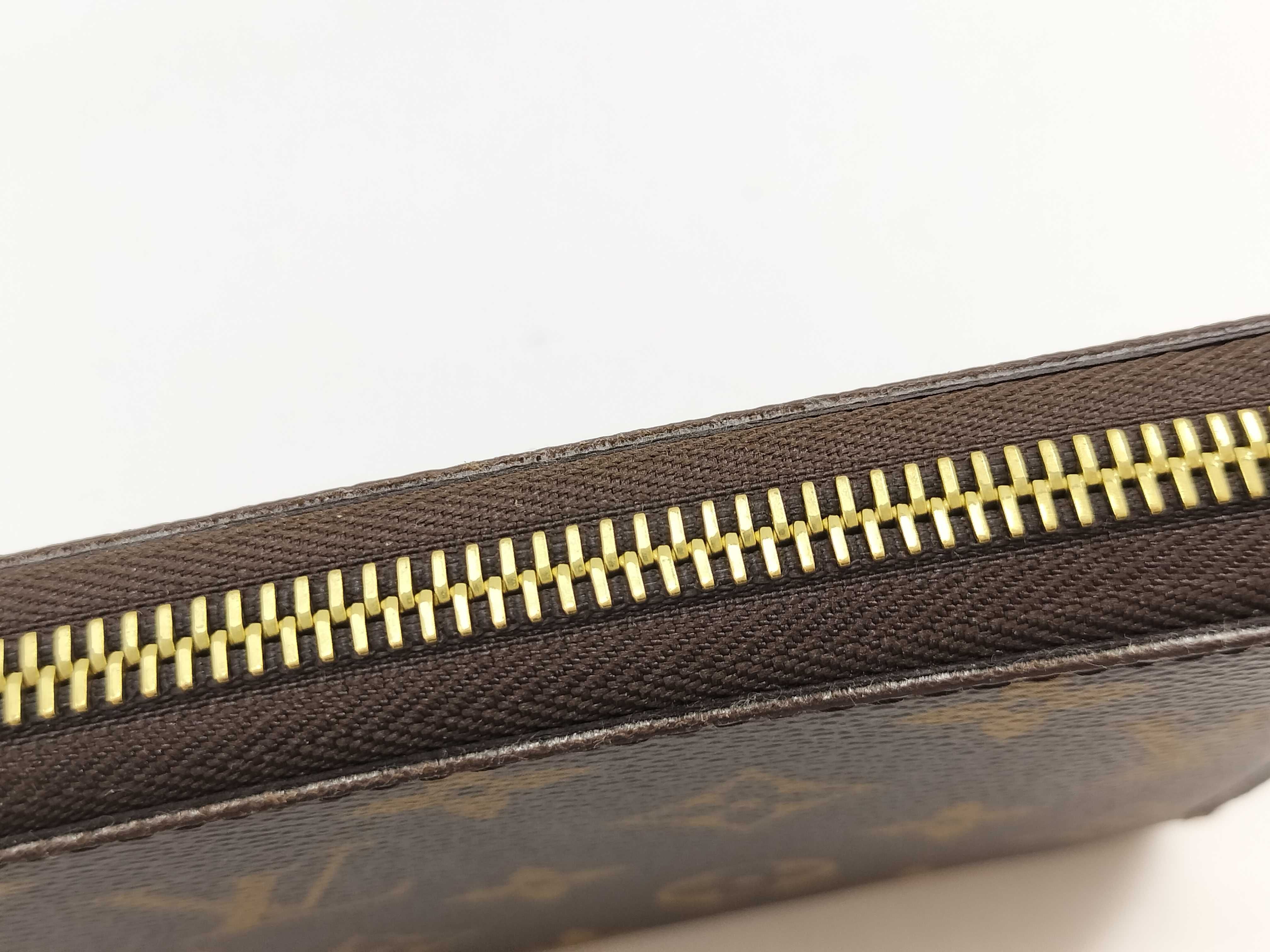 Monogram M42616 Monogram Zippy Wallet Brown Louis Vuitton Wallet — view 8