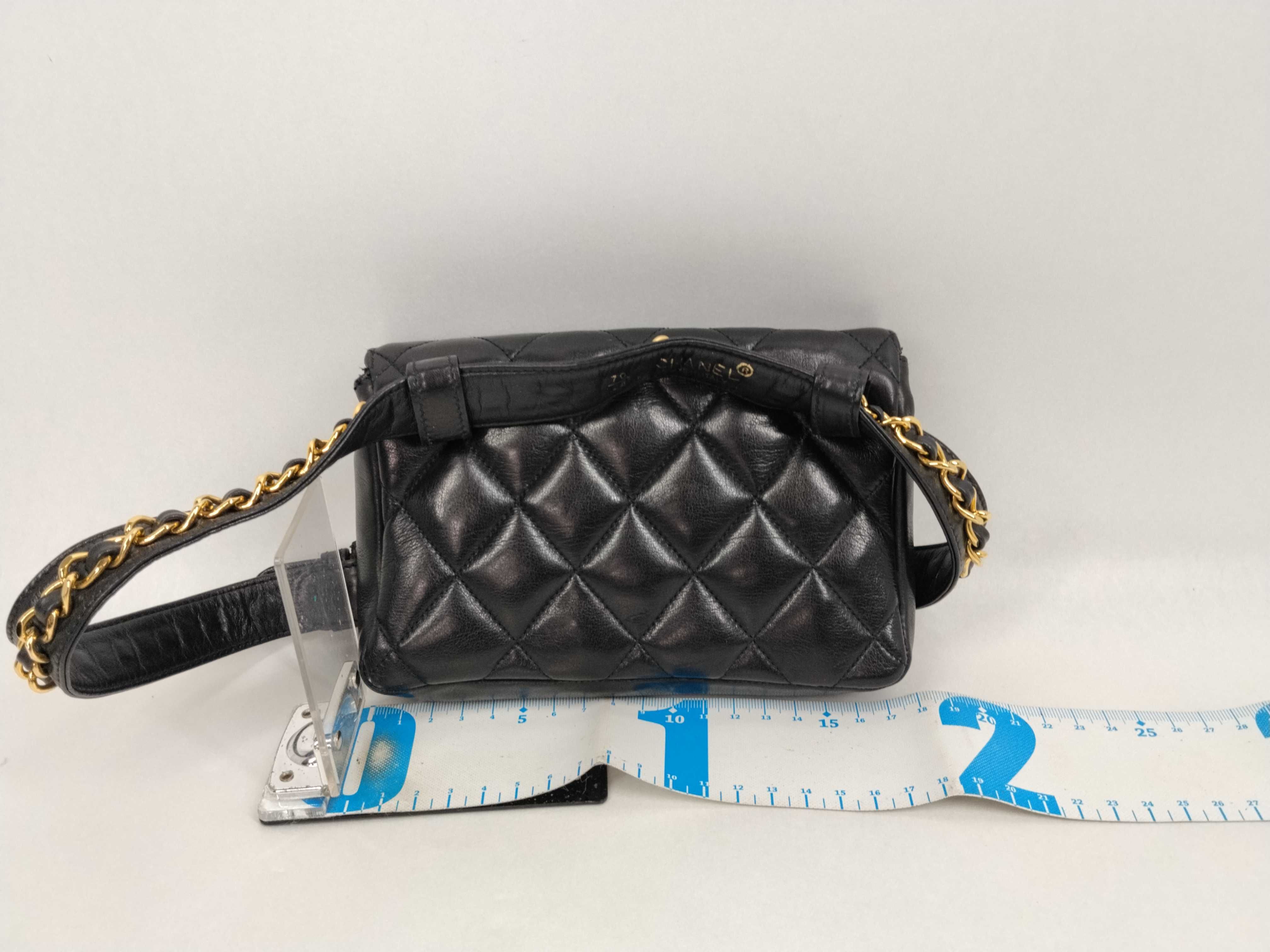 Lambskin Waist Bag, Black — view 2