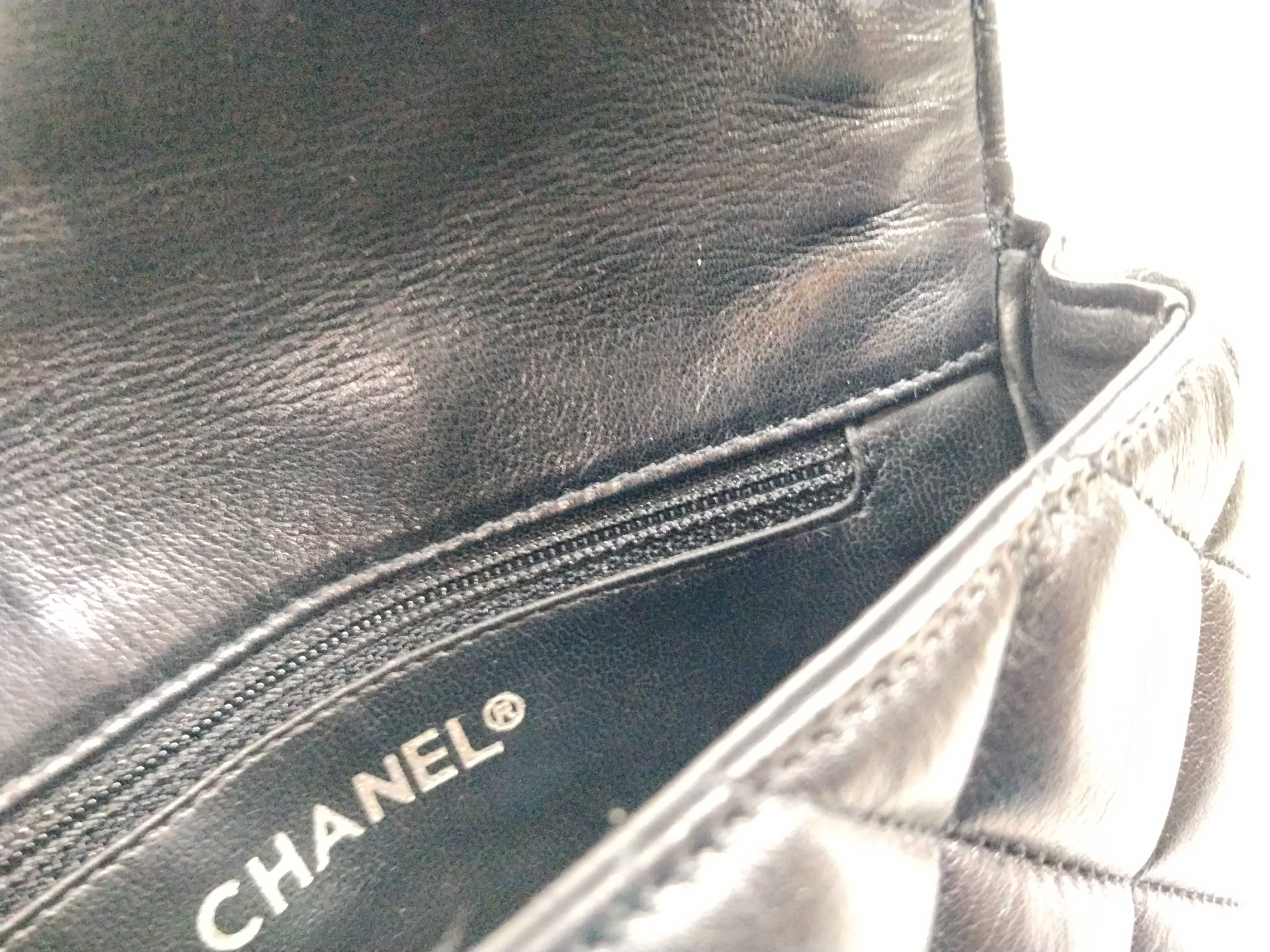 Lambskin Waist Bag, Black — view 13
