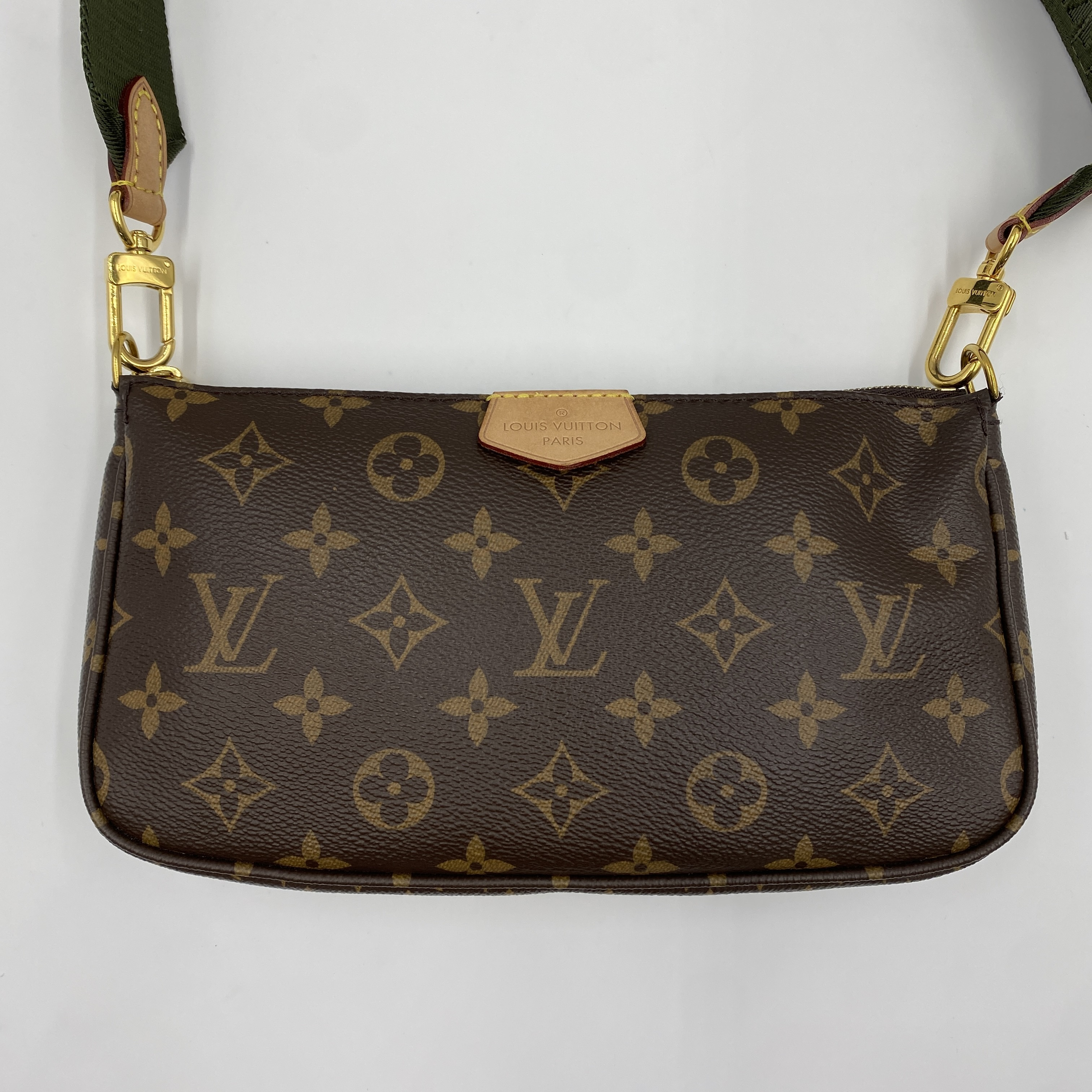 Multi Pochette Accessoires Khaki 2-Way Shoulder Bag — view 3