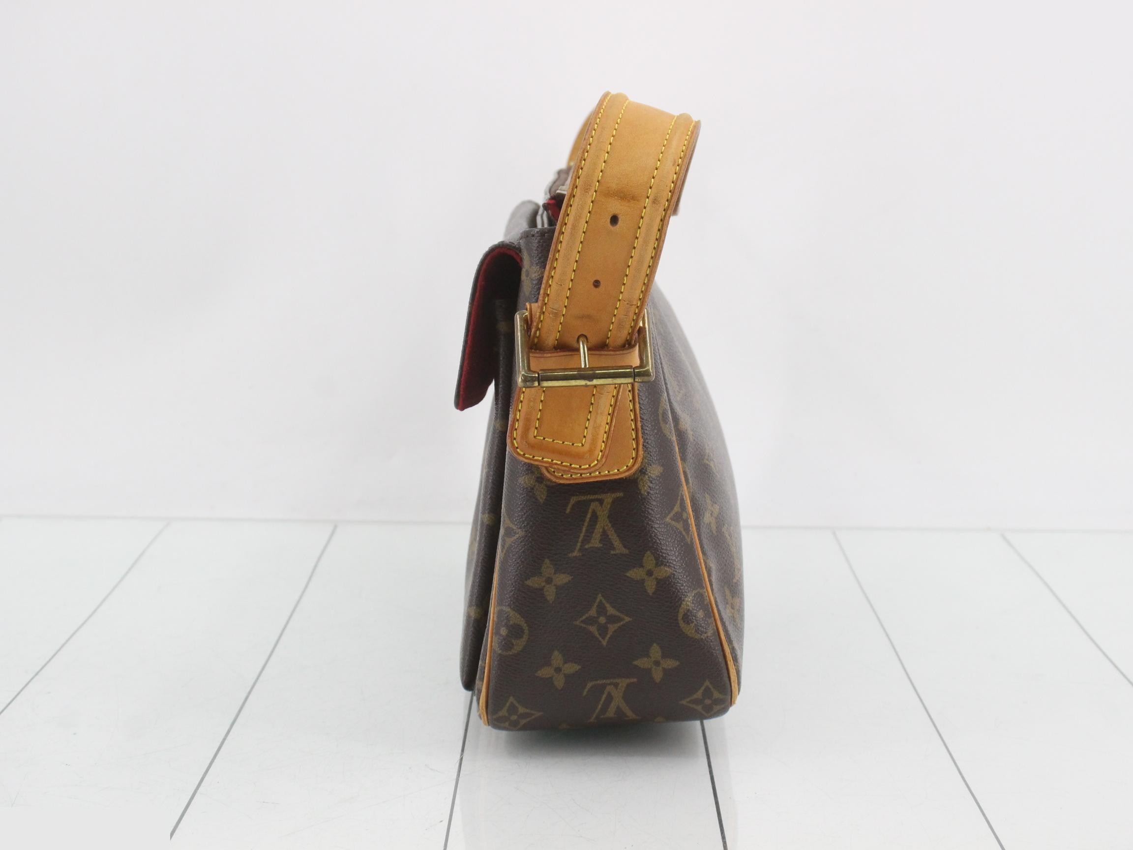 Viva-Cite GM Monogram Brown Shoulder Bag — view 3