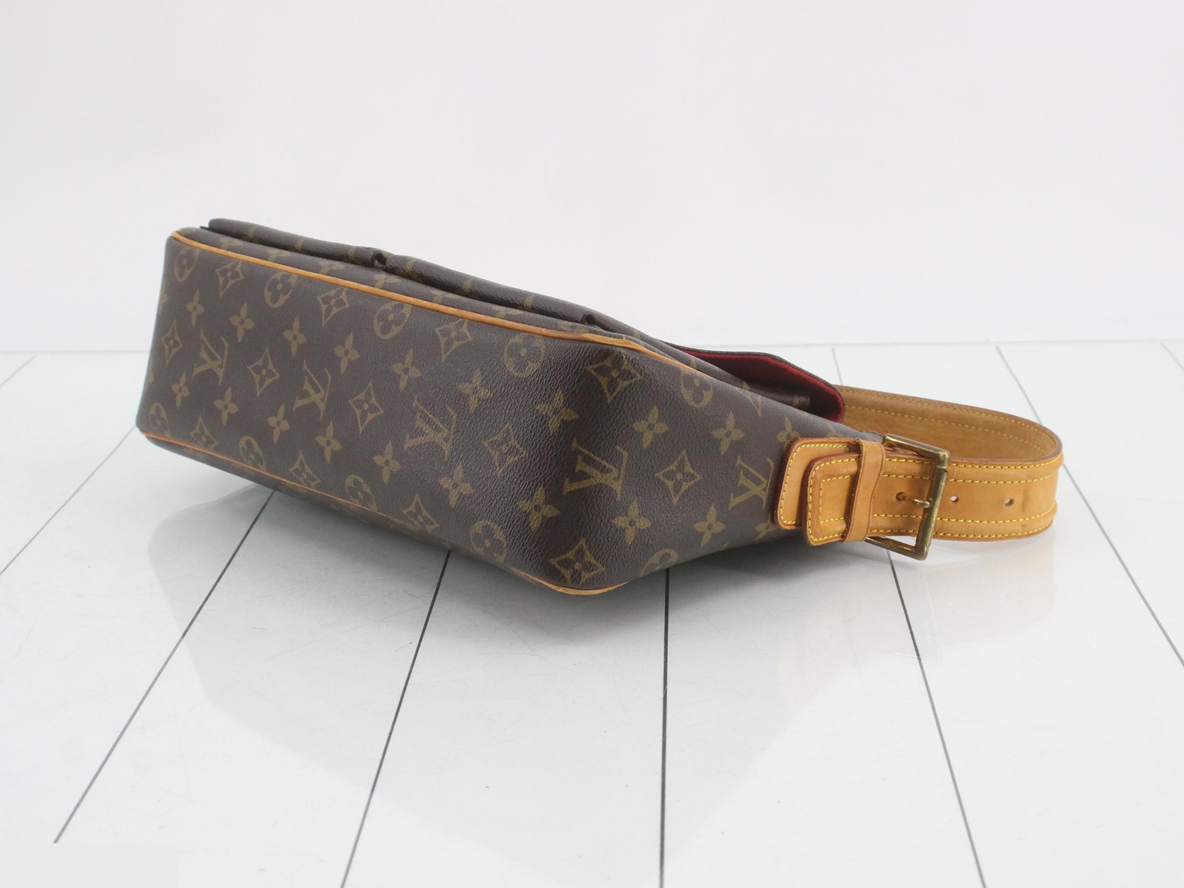 Viva-Cite GM Monogram Brown Shoulder Bag — view 6