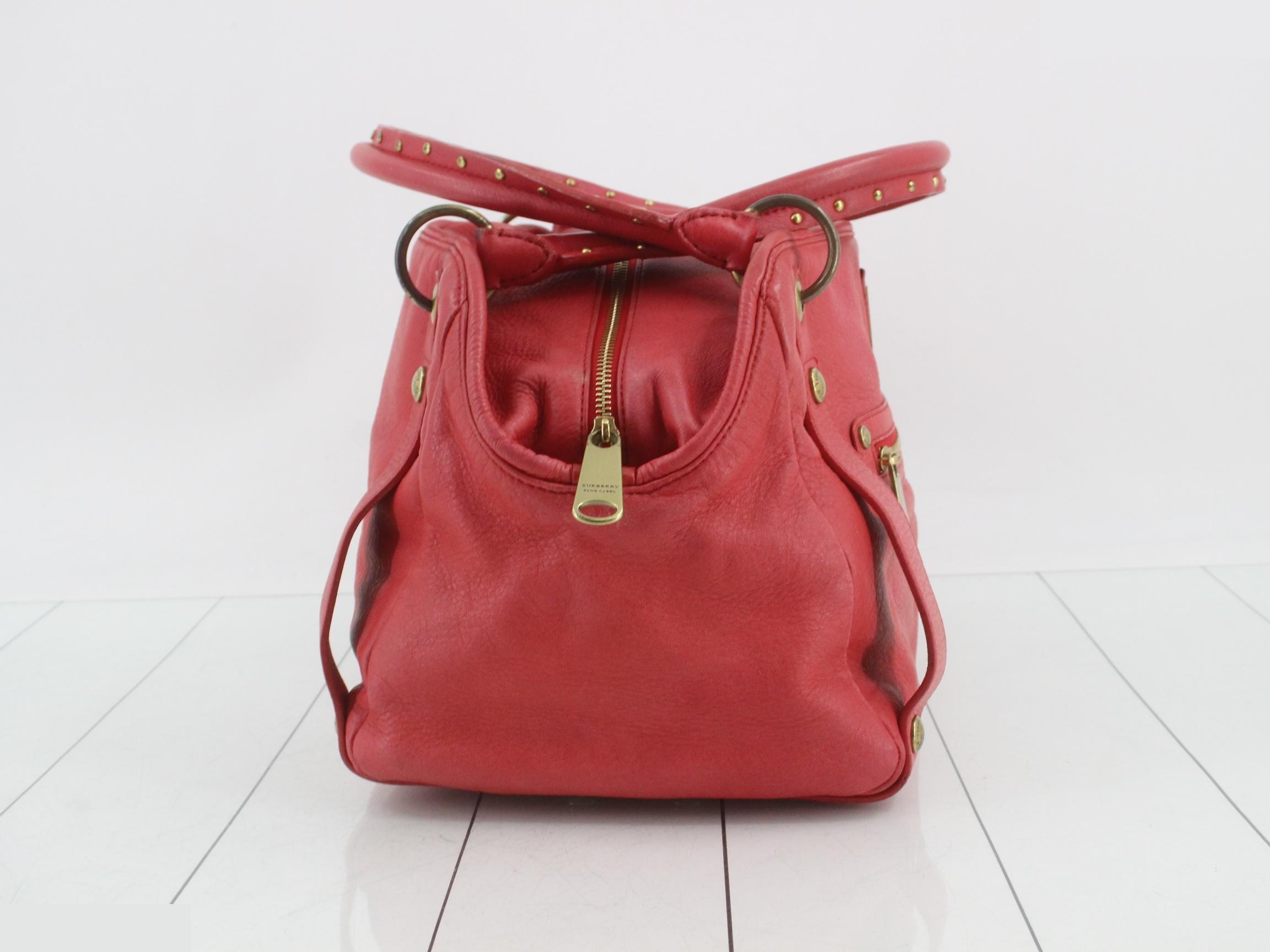 Blue Label Leather Tote Bag — view 4