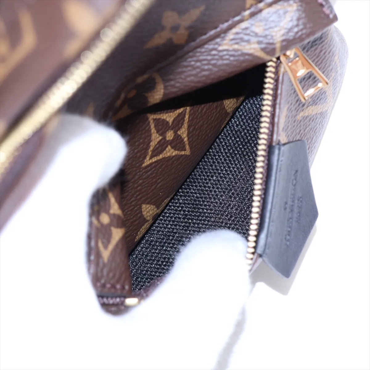 Monogram Palm Springs Backpack MINI M44873 Brown (RFID detected) — view 9