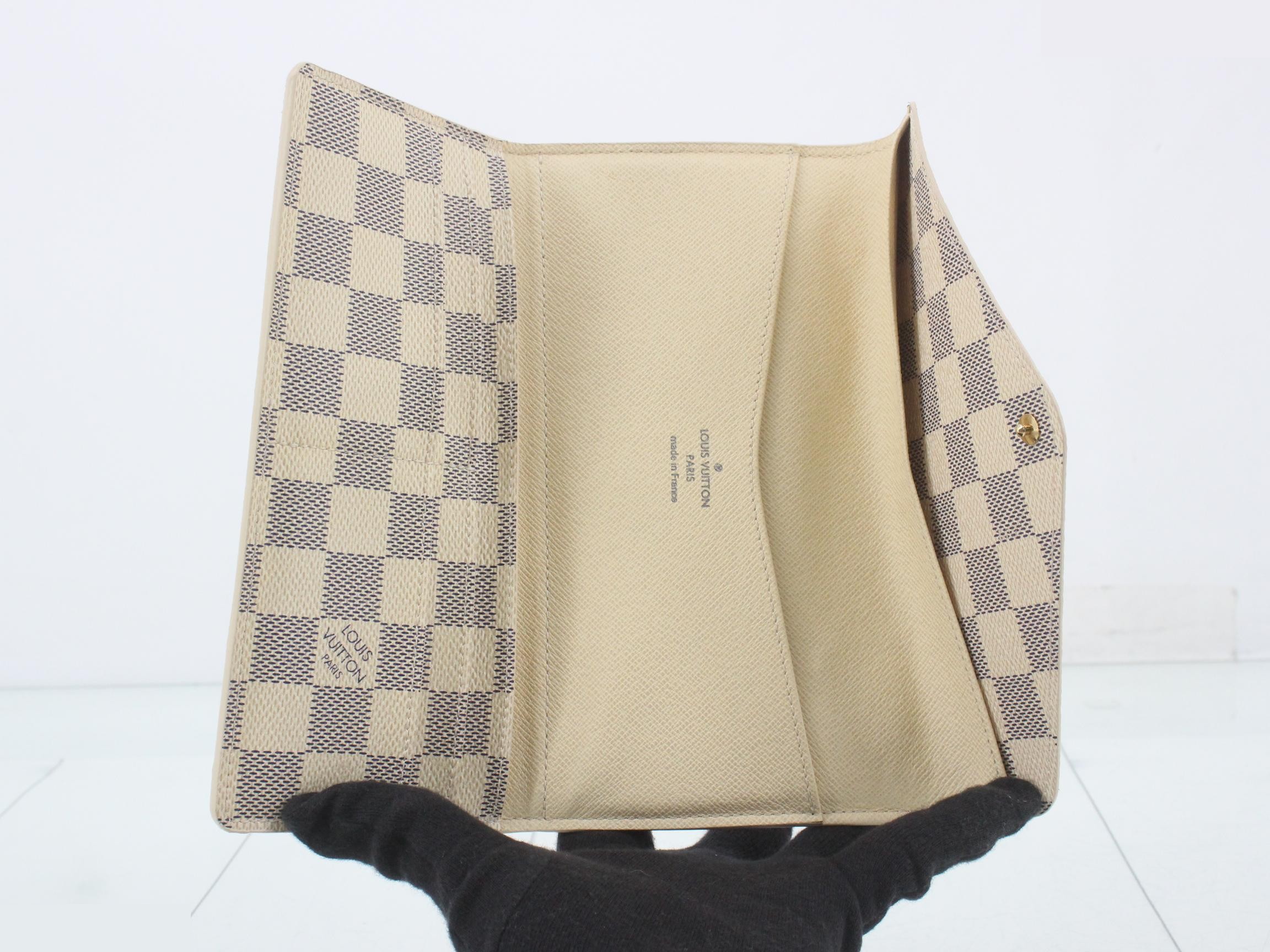 Damier Azur Long Wallet — view 4
