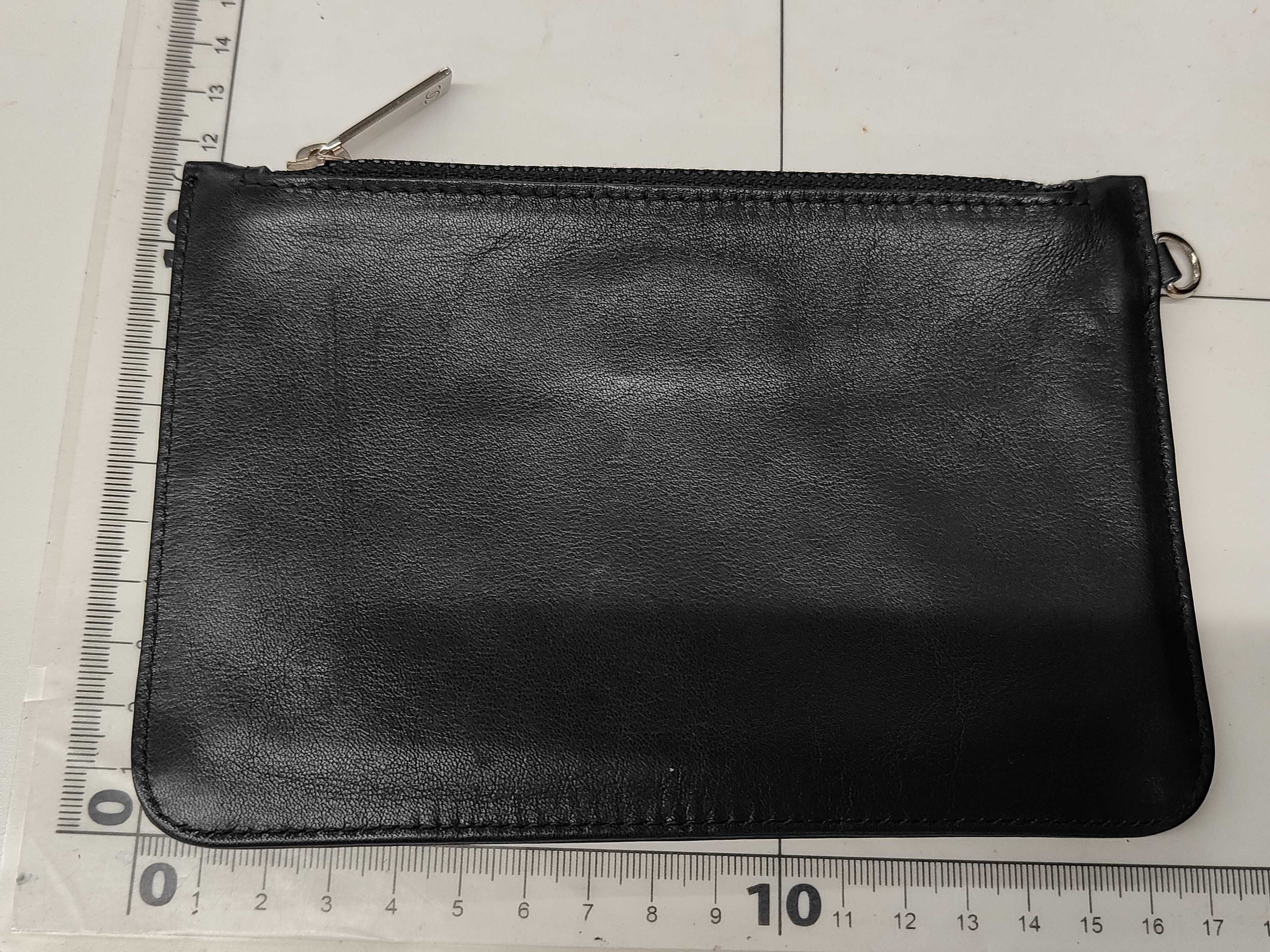 Coco Mark Coin Purse Pouch, Black, Series 8 — view 2