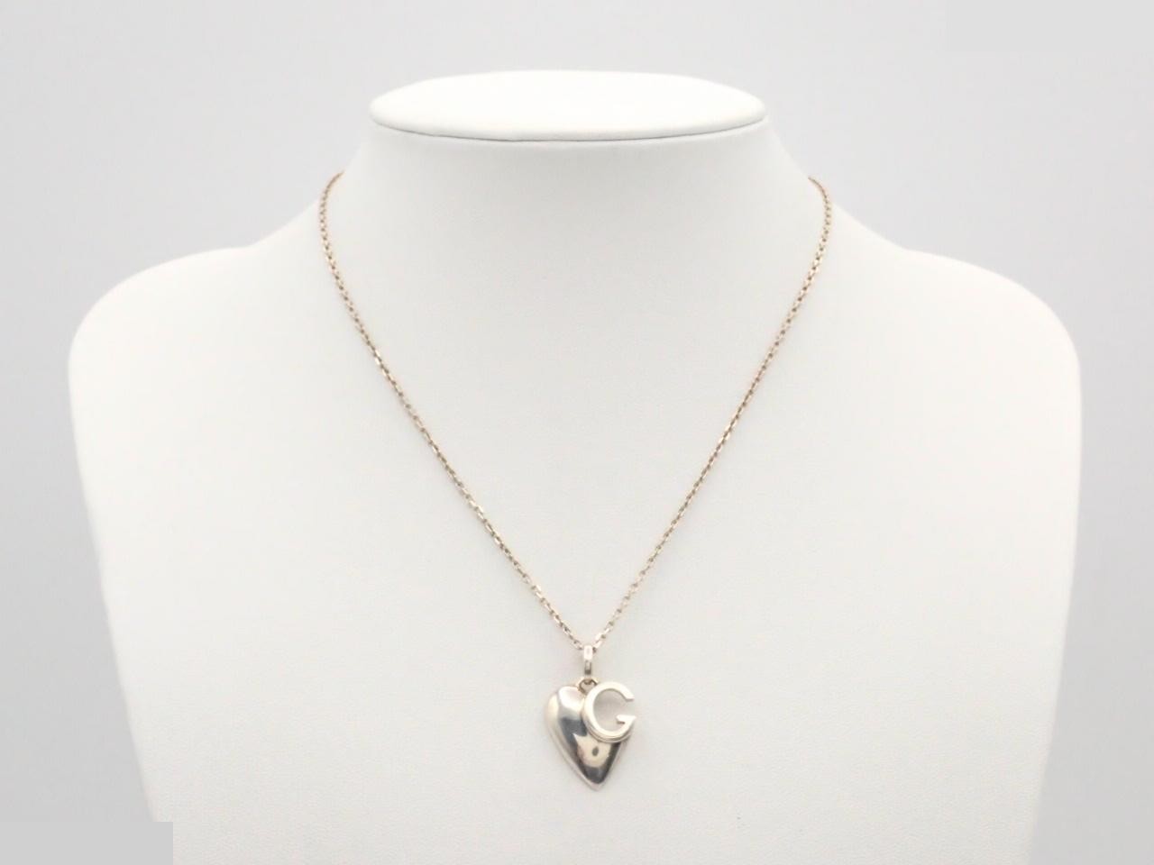 SV925/8.0g Heart Necklace, Chain approx. 40cm — view 3
