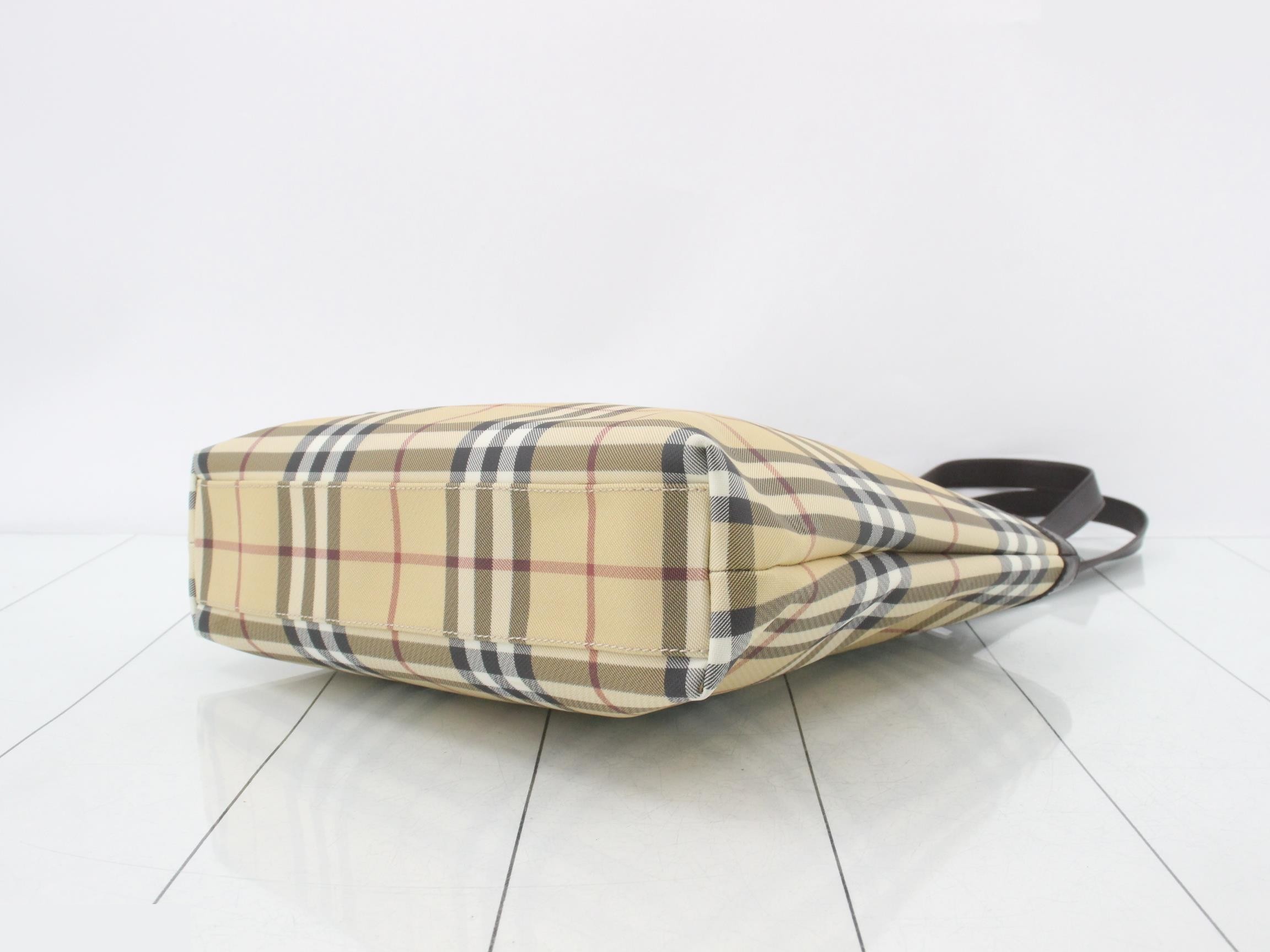 Nova Check Tote Bag — view 6