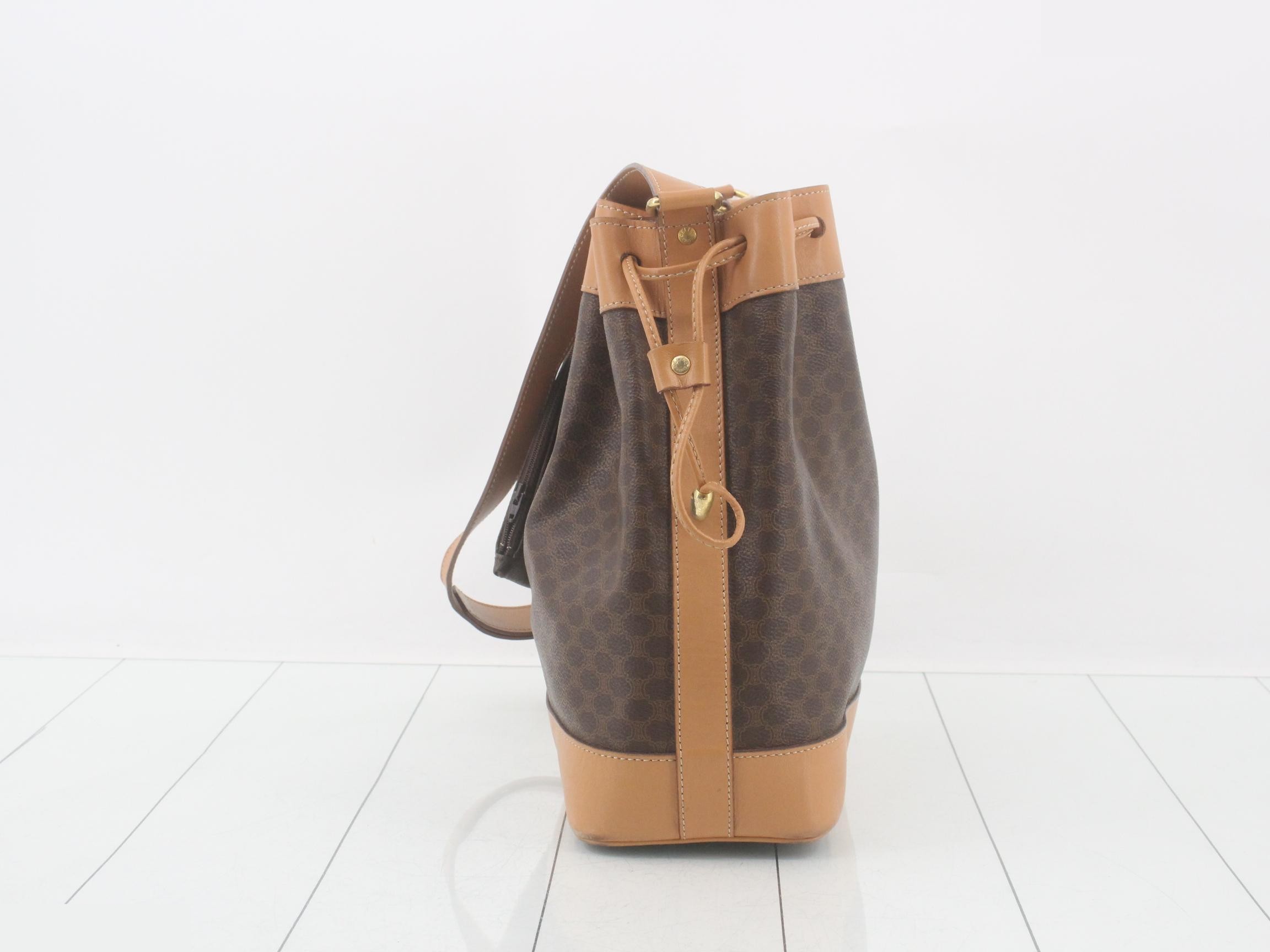 Macadam drawstring shoulder bag with pouch — view 3