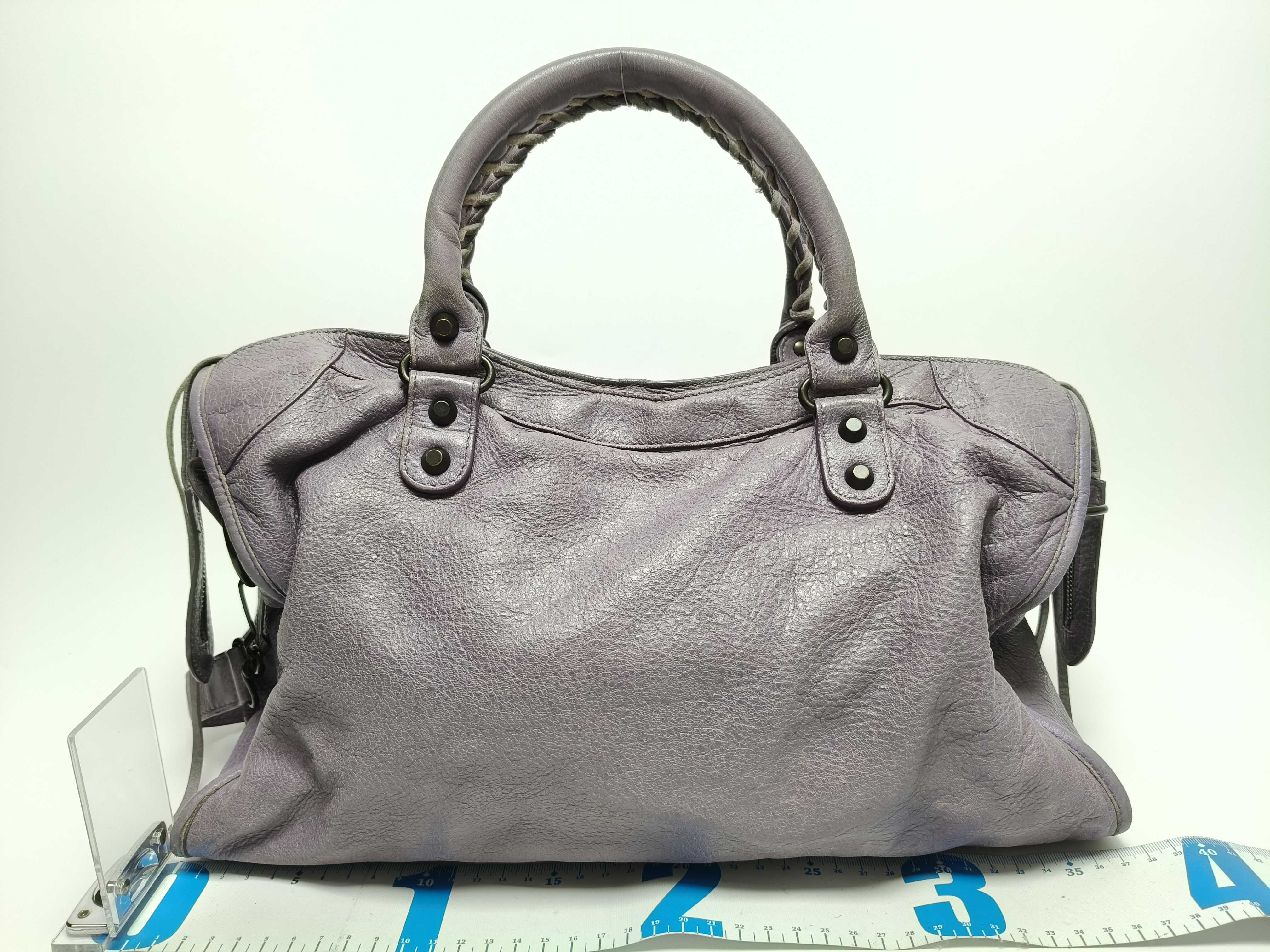 The City Balenciaga The City Shoulder Bag Purple 115748 Shoulder Bag — view 2