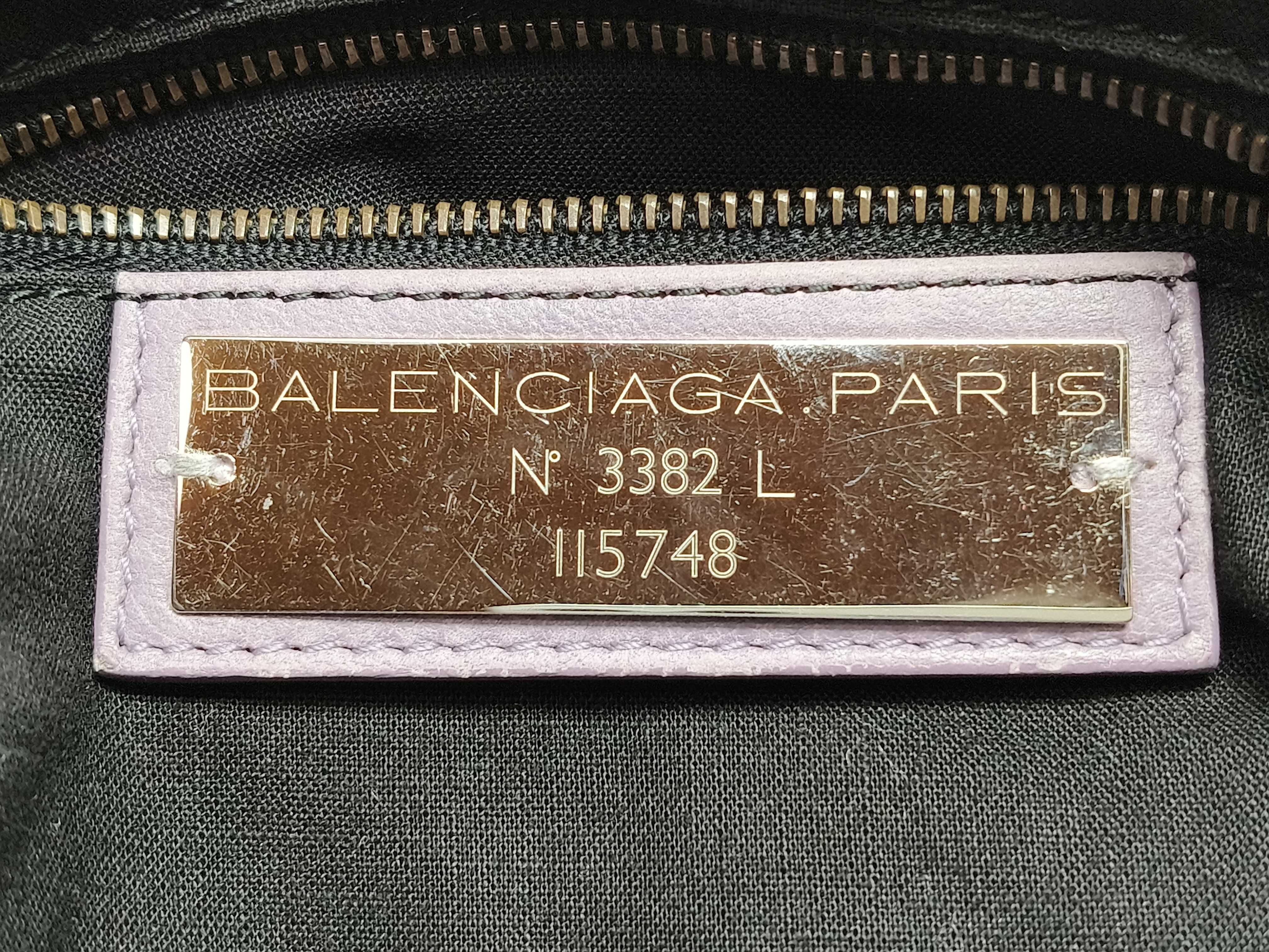 The City Balenciaga The City Shoulder Bag Purple 115748 Shoulder Bag — view 12