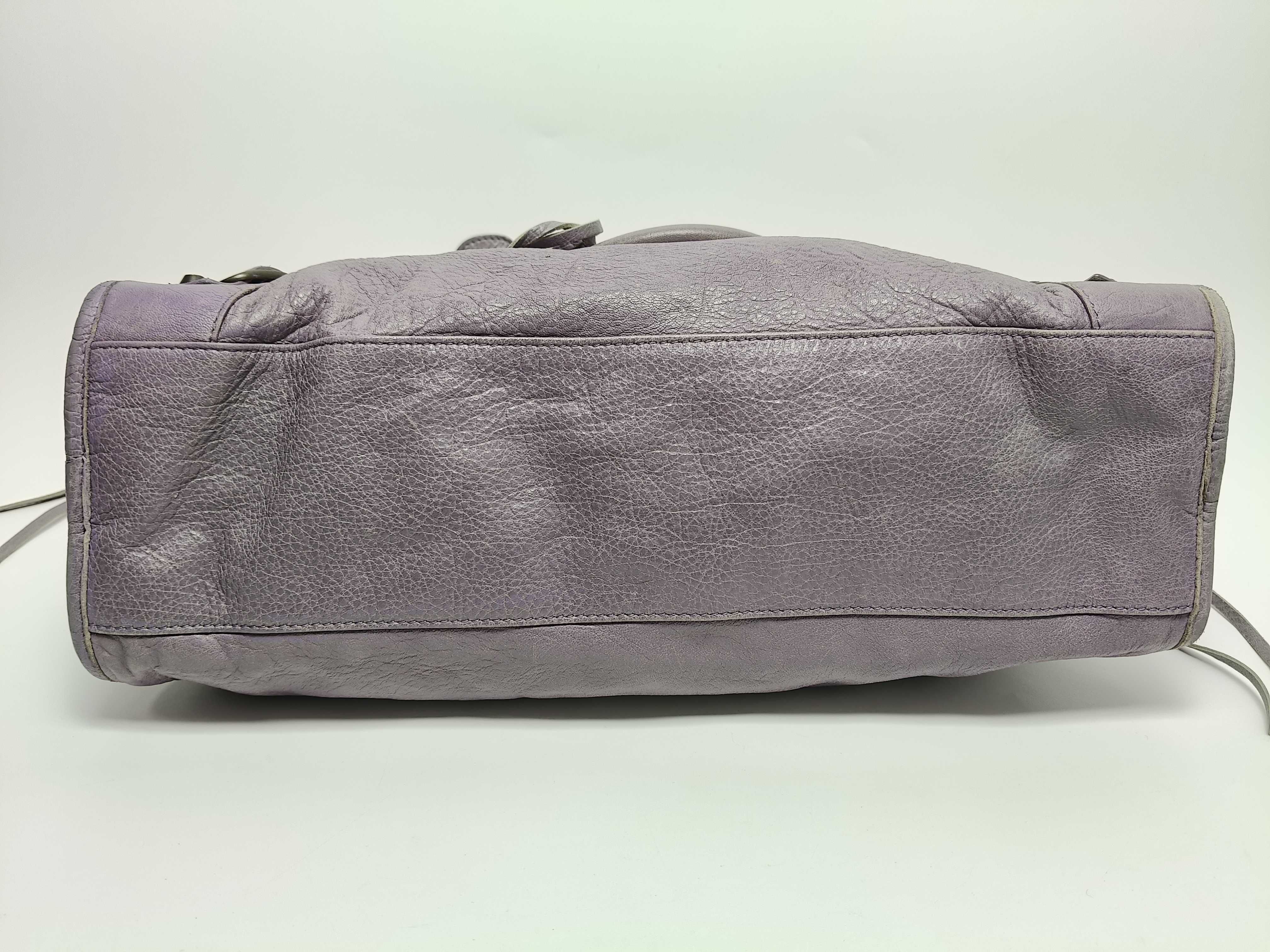 The City Balenciaga The City Shoulder Bag Purple 115748 Shoulder Bag — view 8