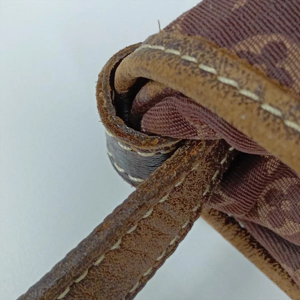 Monogram Mini Lin Saumur 30 M95227 MB0076 Brown — view 15