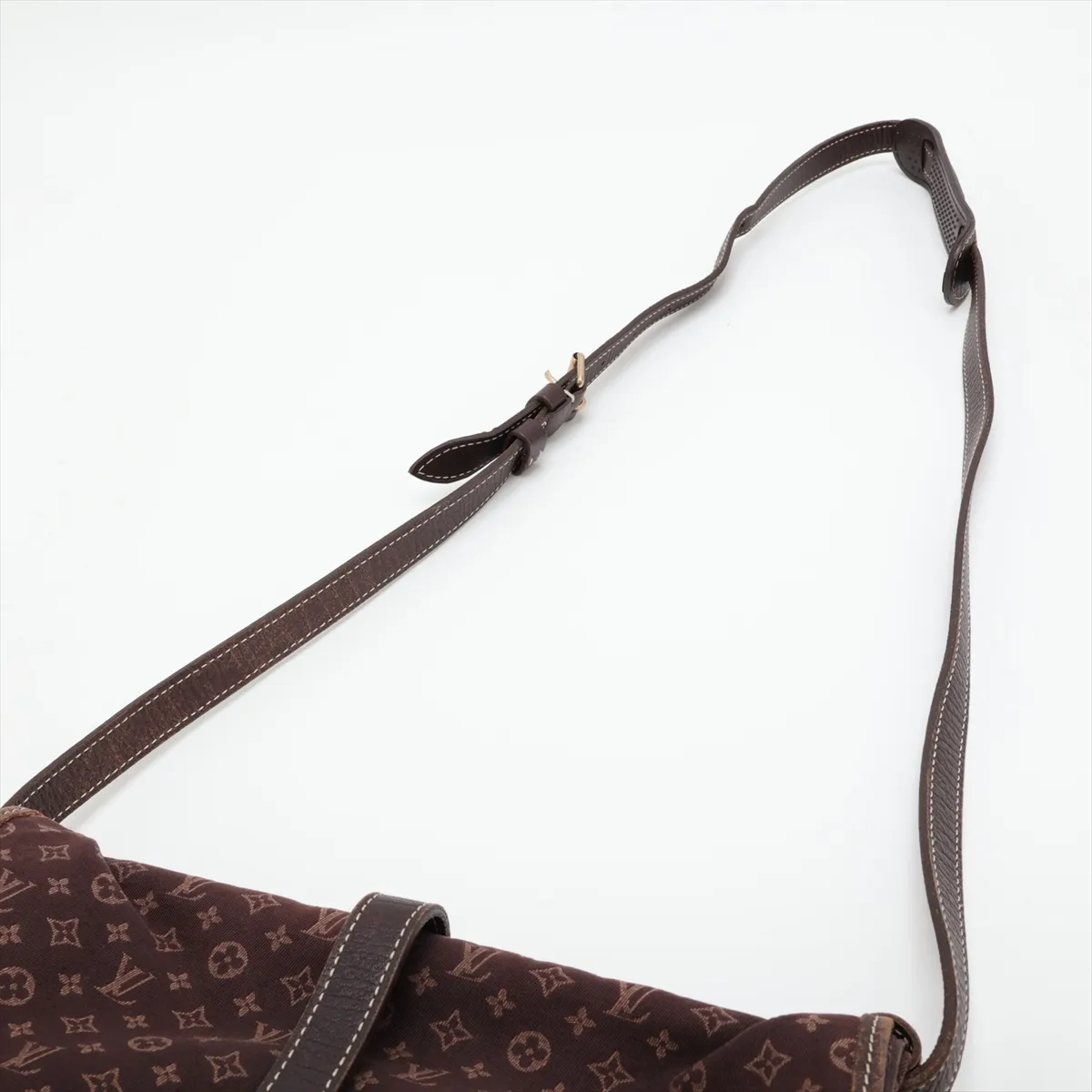 Monogram Mini Lin Saumur 30 M95227 MB0076 Brown — view 5