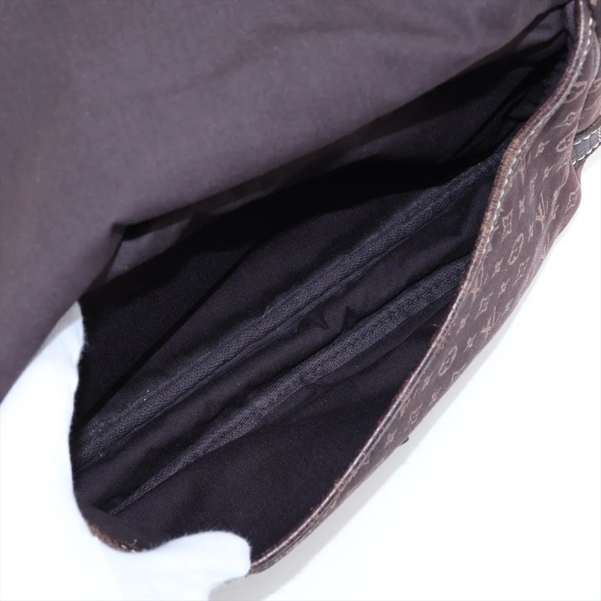 Monogram Mini Lin Saumur 30 M95227 MB0076 Brown — view 6