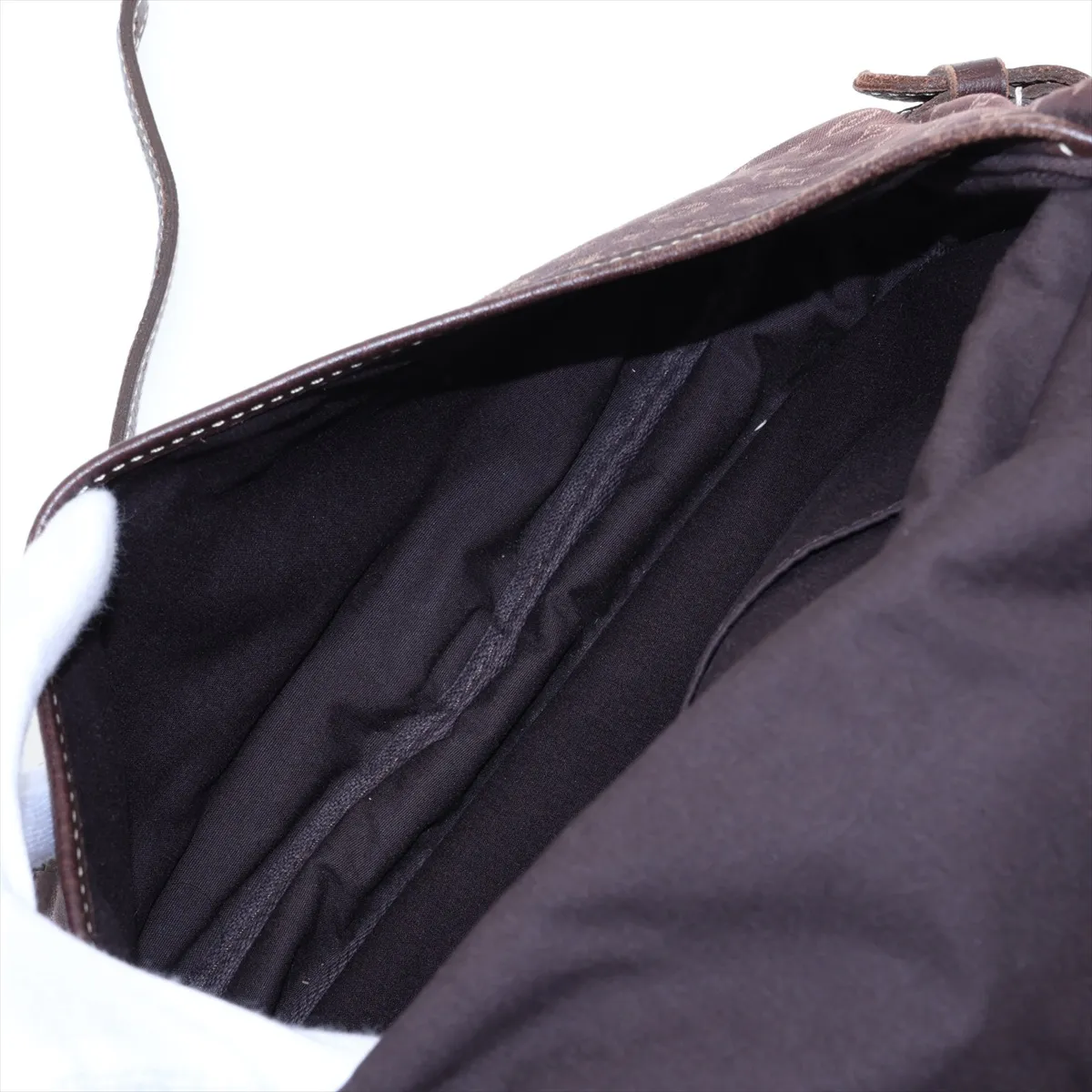 Monogram Mini Lin Saumur 30 M95227 MB0076 Brown — view 7