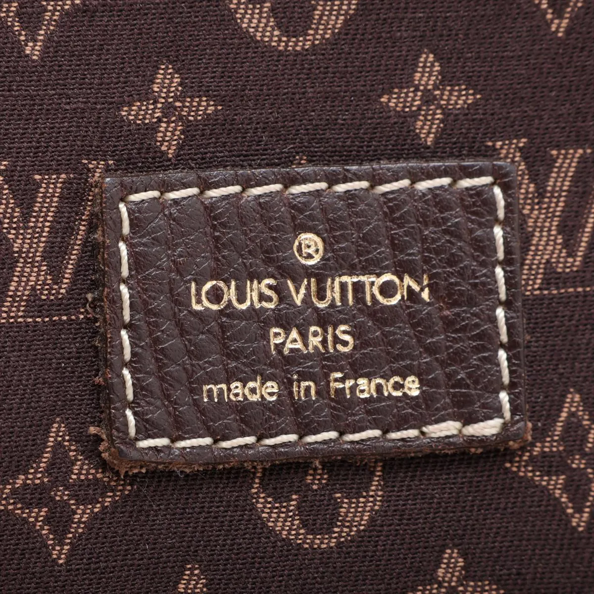 Monogram Mini Lin Saumur 30 M95227 MB0076 Brown — view 9