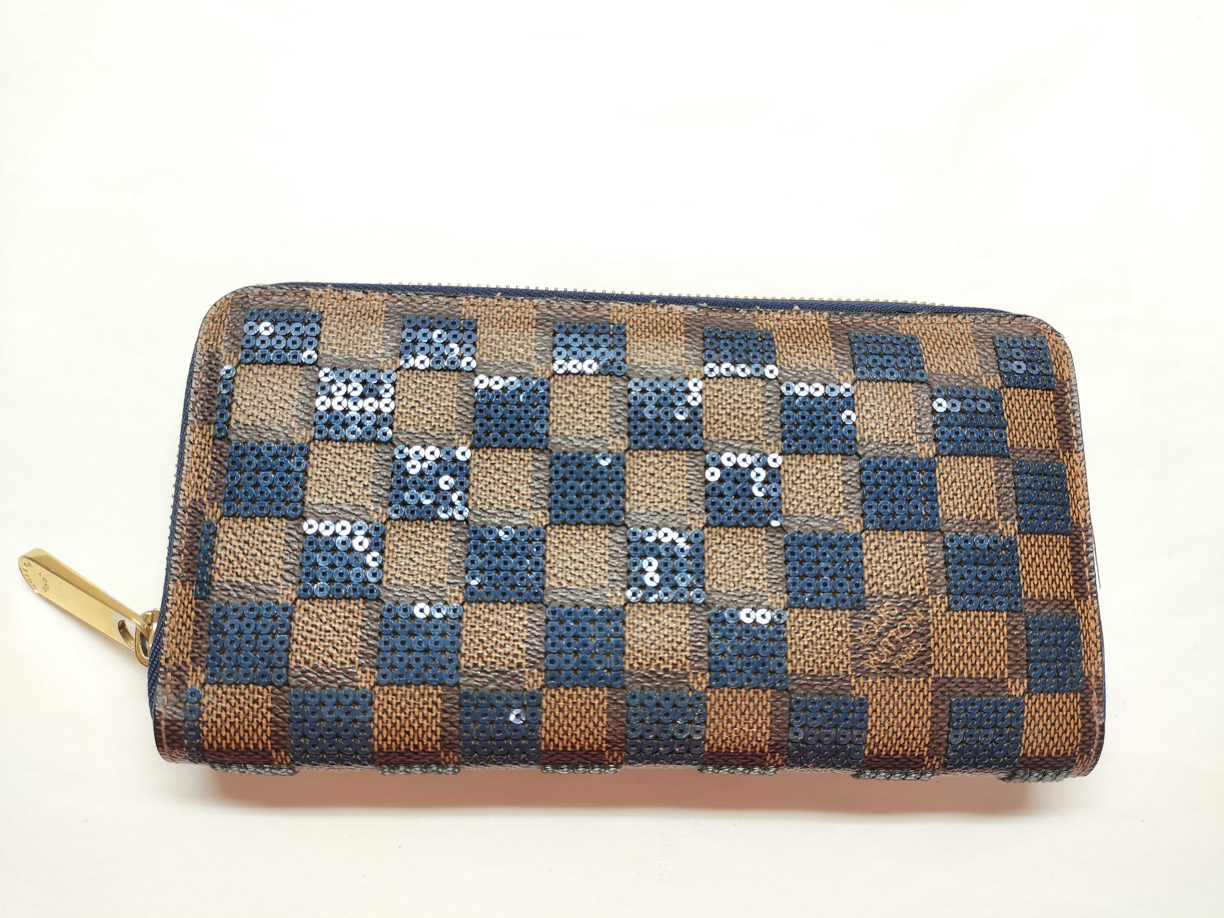 Damier Zippy Wallet Sequin N63173 Wallet