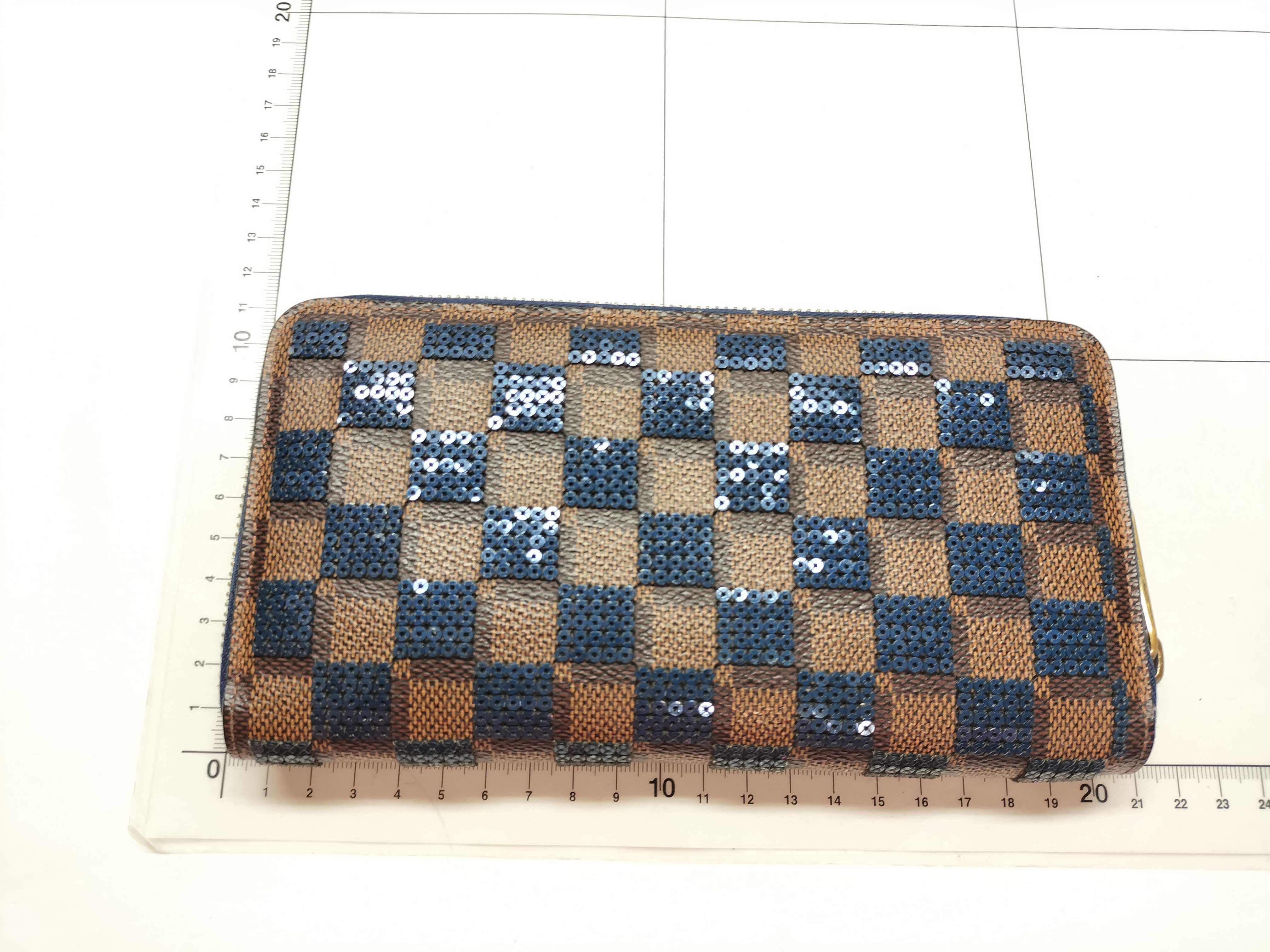Damier Zippy Wallet Sequin N63173 Wallet — view 2