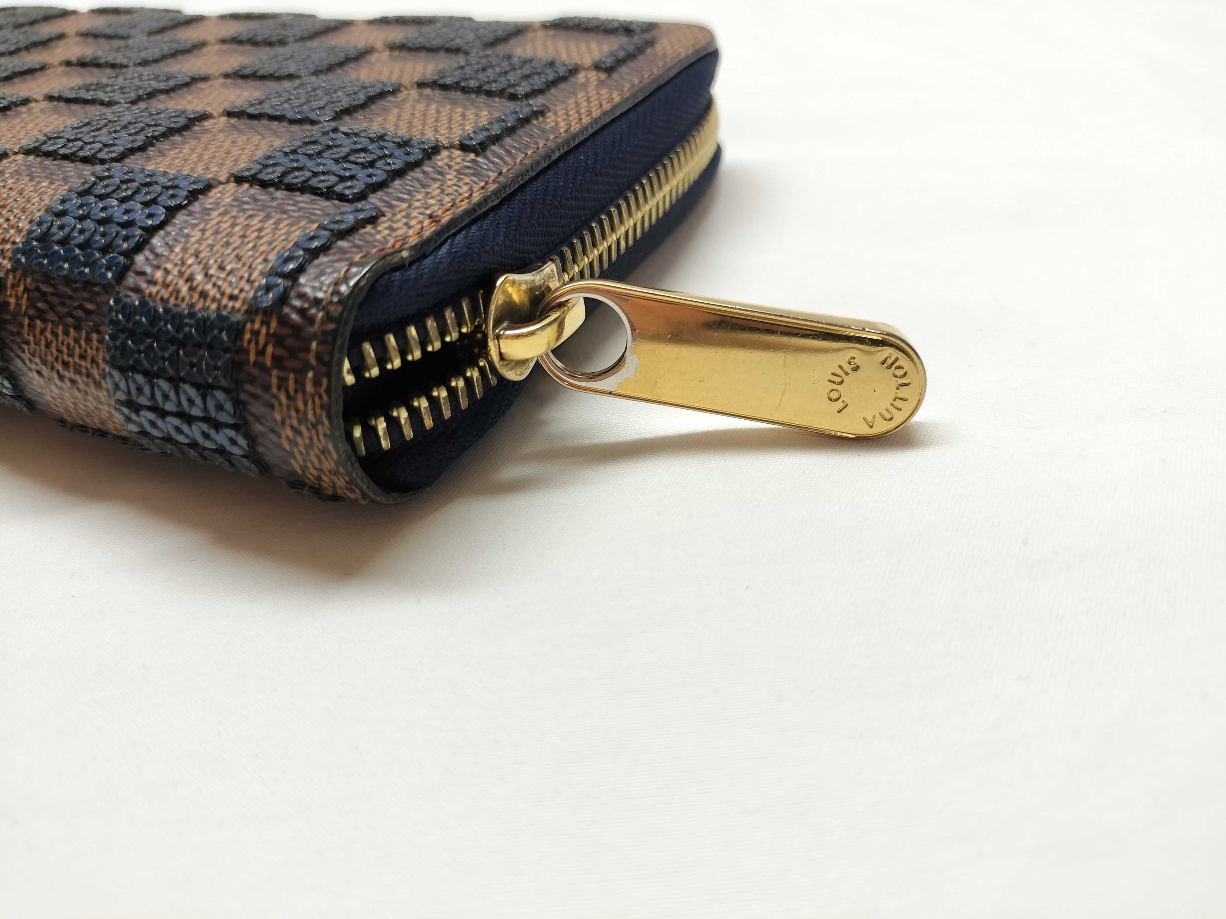 Damier Zippy Wallet Sequin N63173 Wallet — view 3