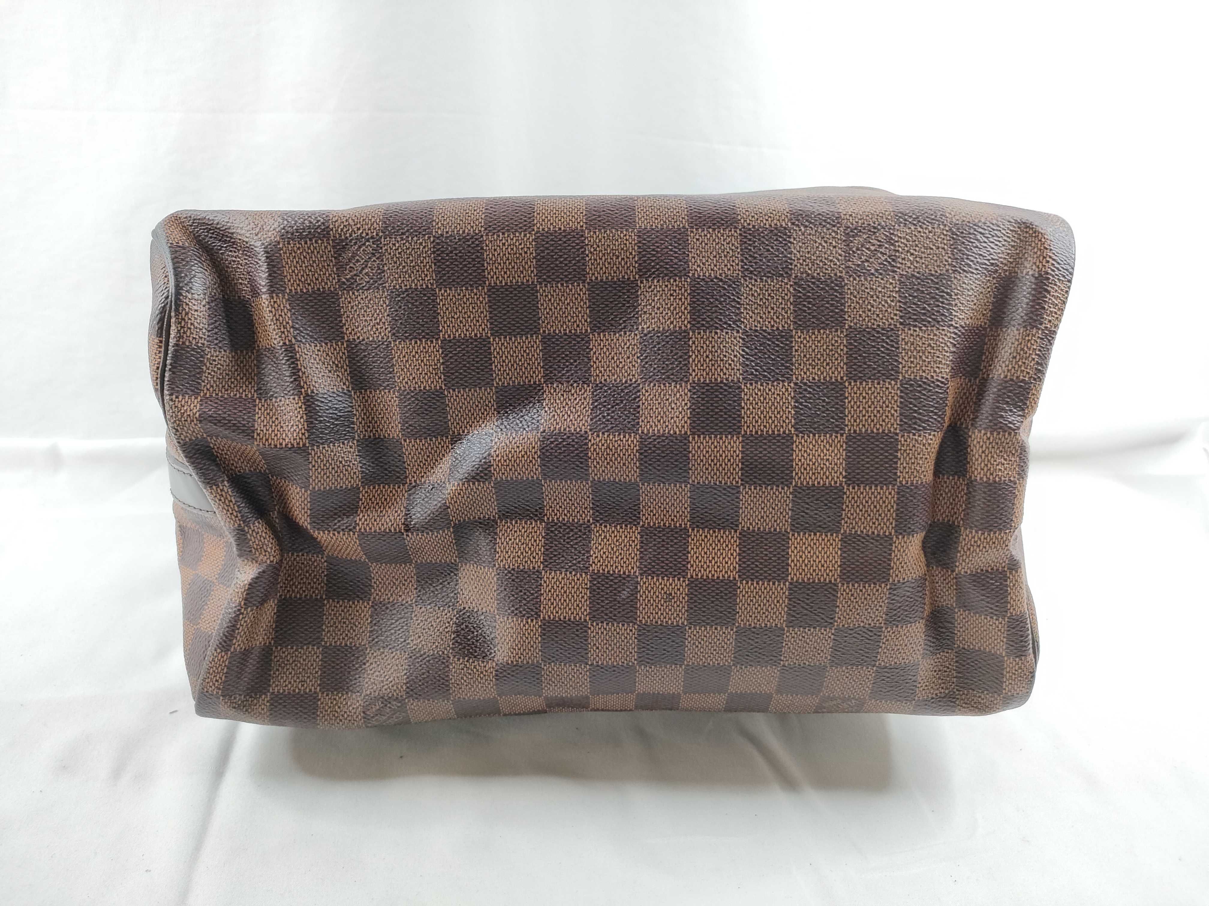 Damier Louis Vuitton Brown Damier Speedy Bandoulière 30 M41183 2-Way Handbag — view 4