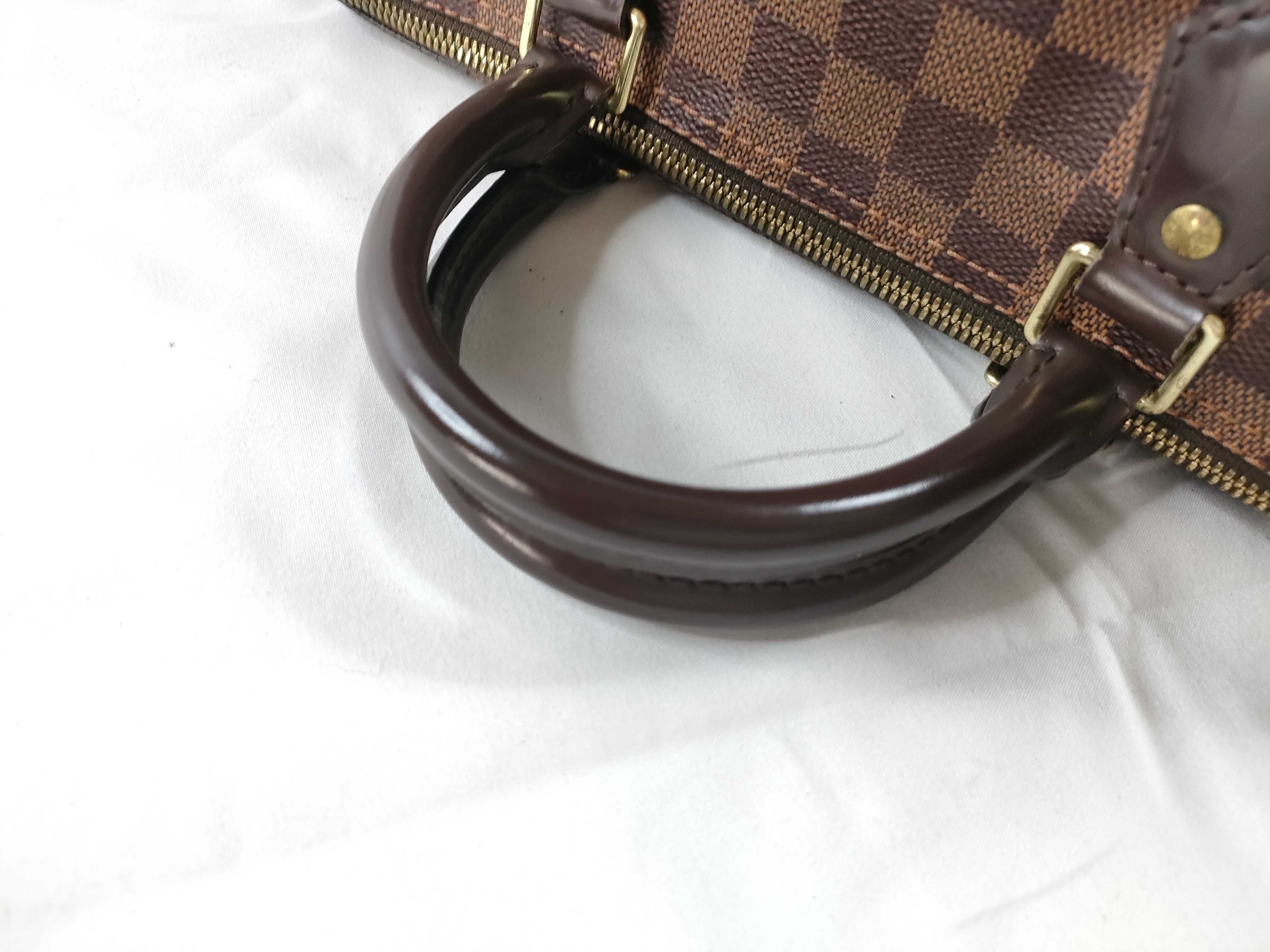 Damier Louis Vuitton Brown Damier Speedy Bandoulière 30 M41183 2-Way Handbag — view 7