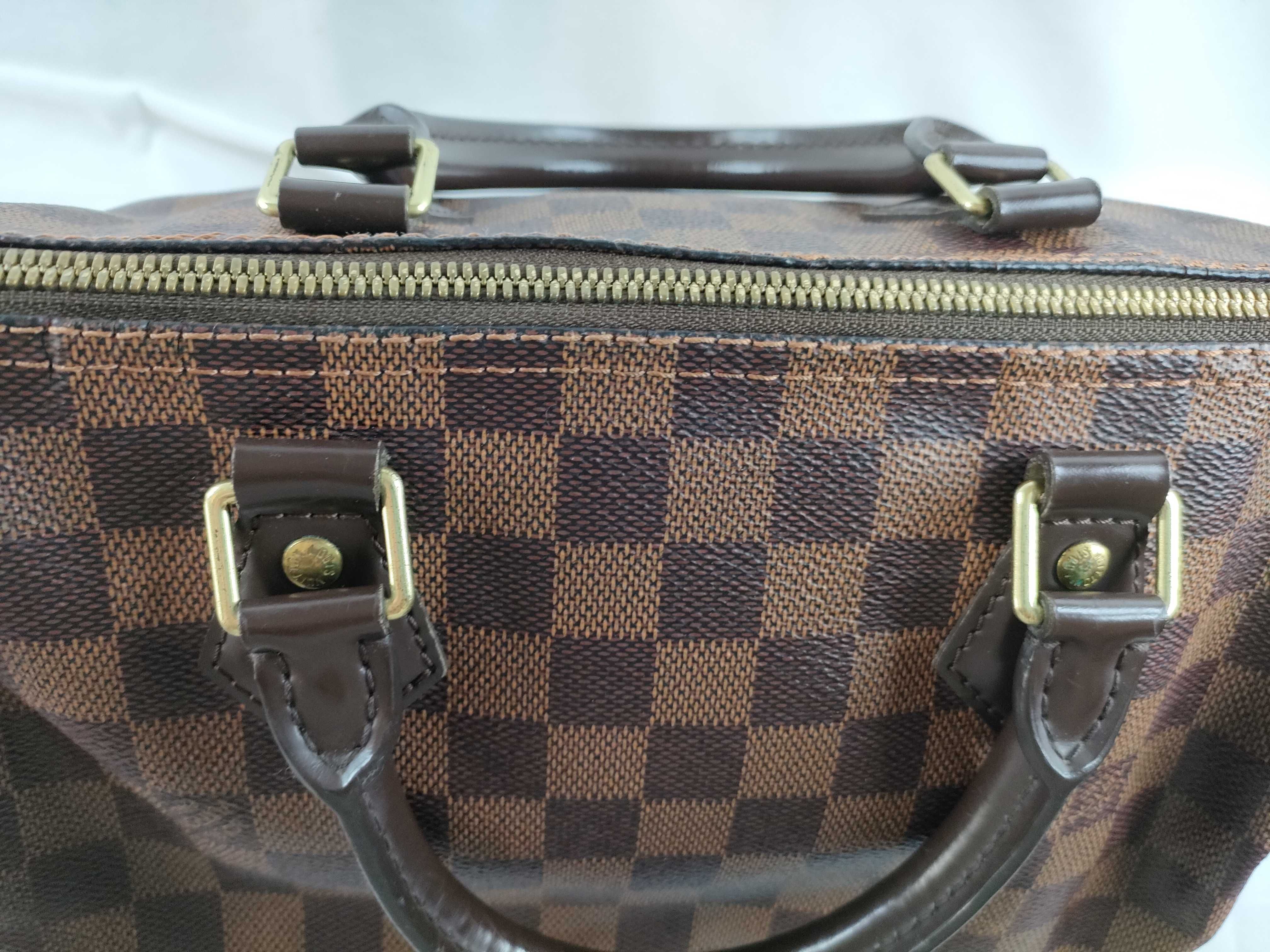 Damier Louis Vuitton Brown Damier Speedy Bandoulière 30 M41183 2-Way Handbag — view 9