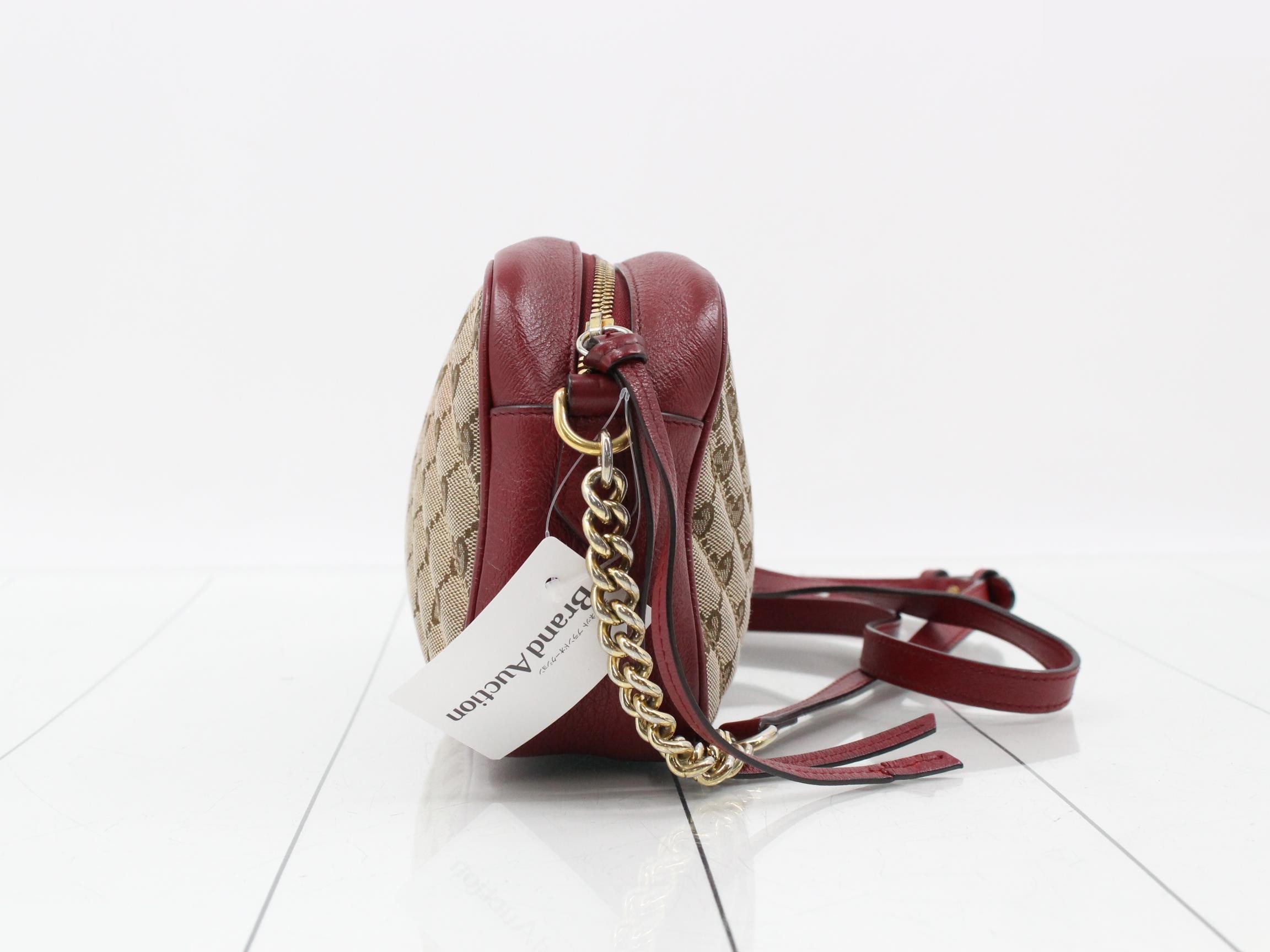 447632 Gucci GG Marmont GG Canvas Shoulder Bag — view 4