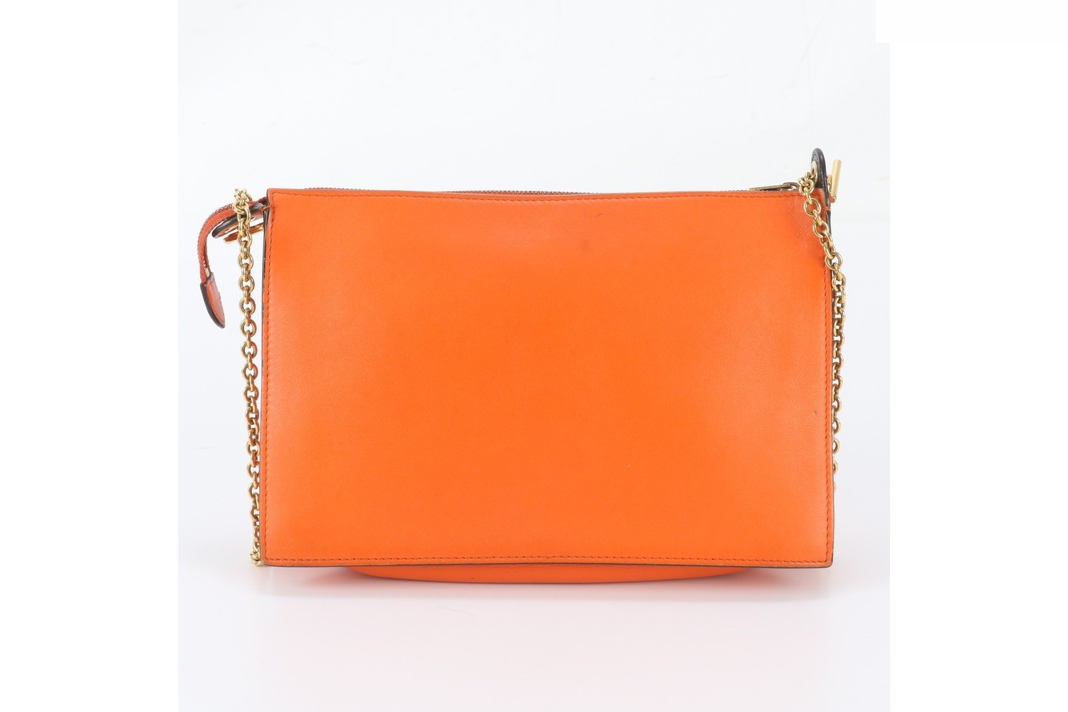 Pocket Envelope Leather Chain Shoulder Bag (Crossbody) — view 3