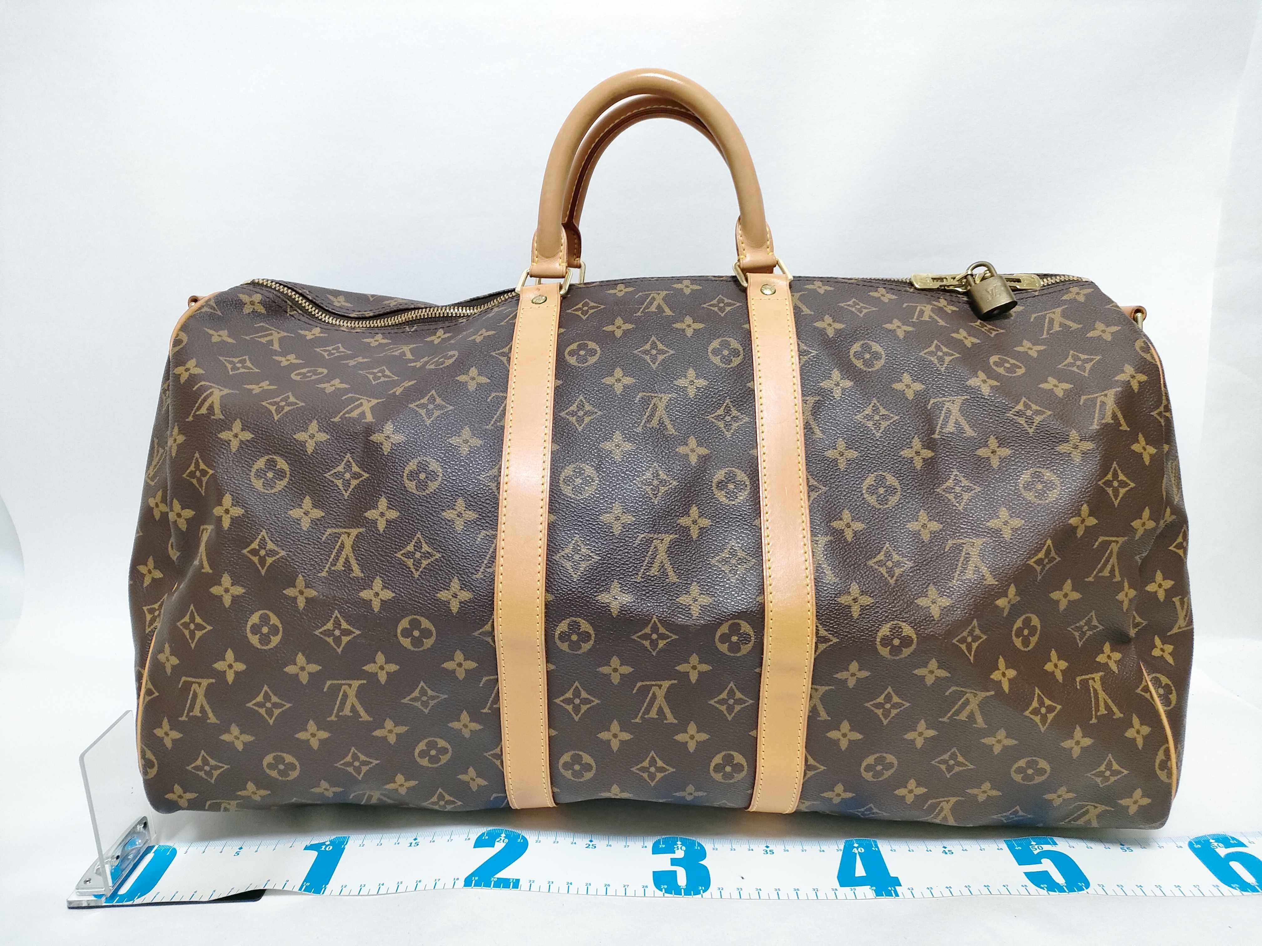 Monogram Keepall Bandoulière 55 M41414 FL0050 Boston Bag — view 2