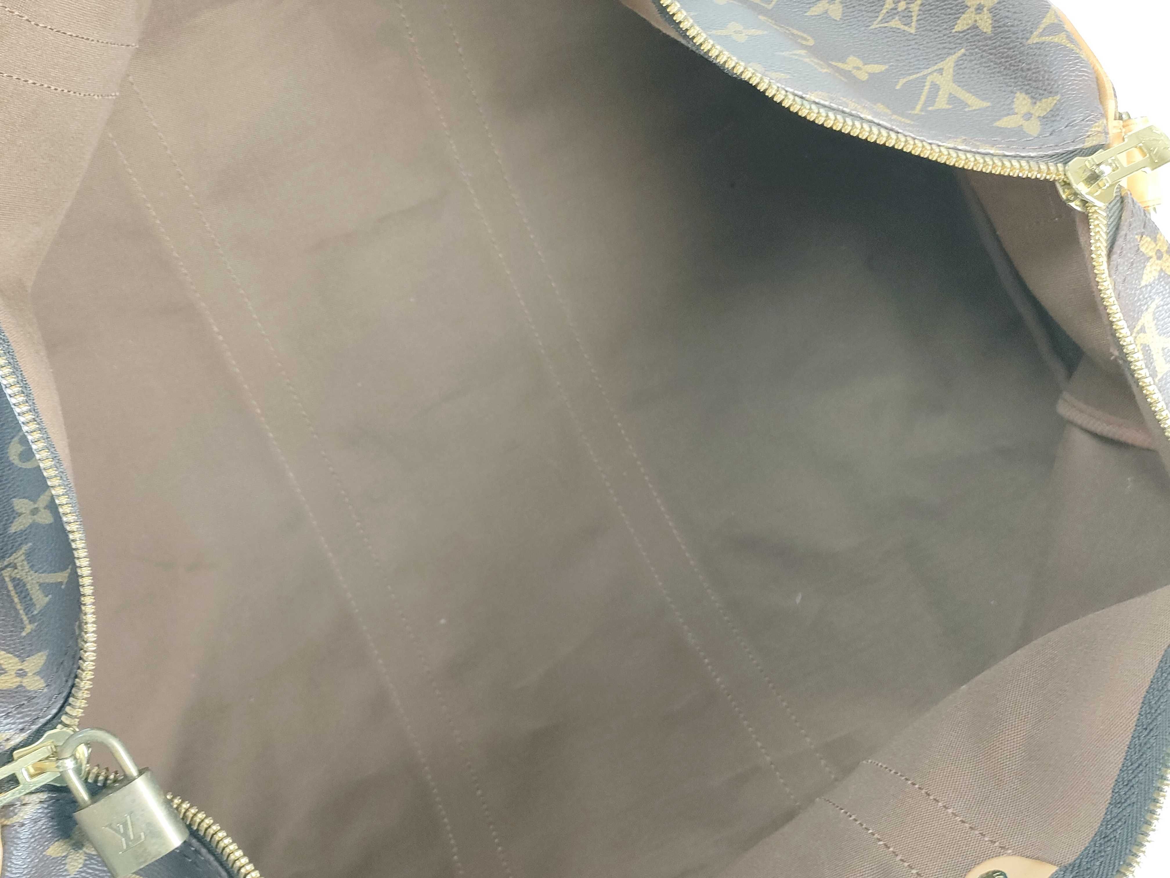 Monogram Keepall Bandoulière 55 M41414 FL0050 Boston Bag — view 11