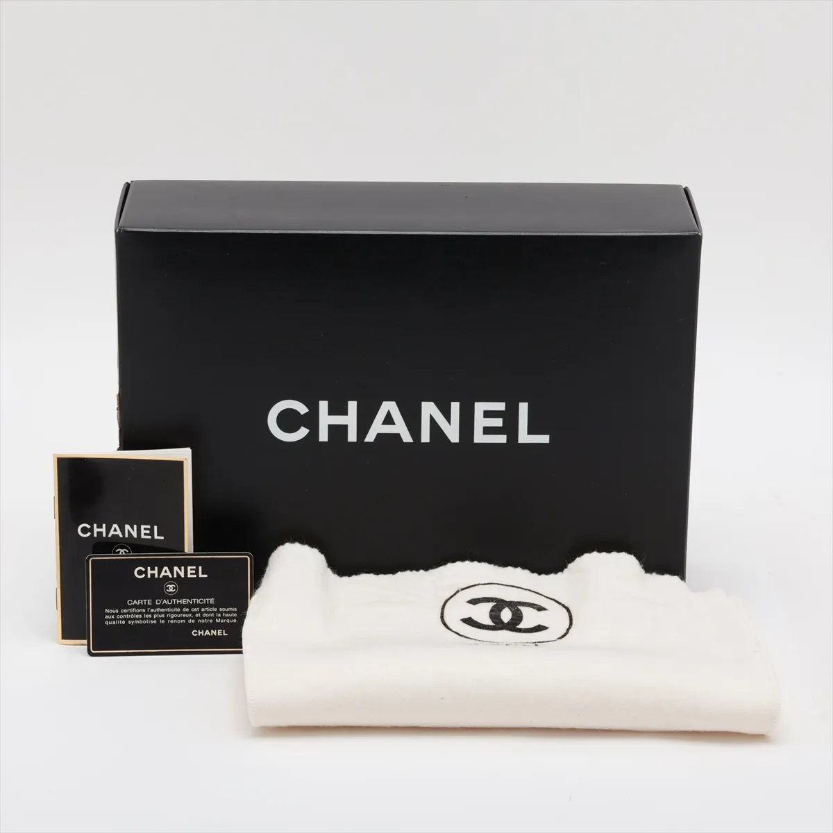 [Individually packaged] Chanel Matelassé 23 Small Lambskin Double Flap Double Chain Bag, Black with Gold Hardware, 3061990, Series 3, A01113 — view 11