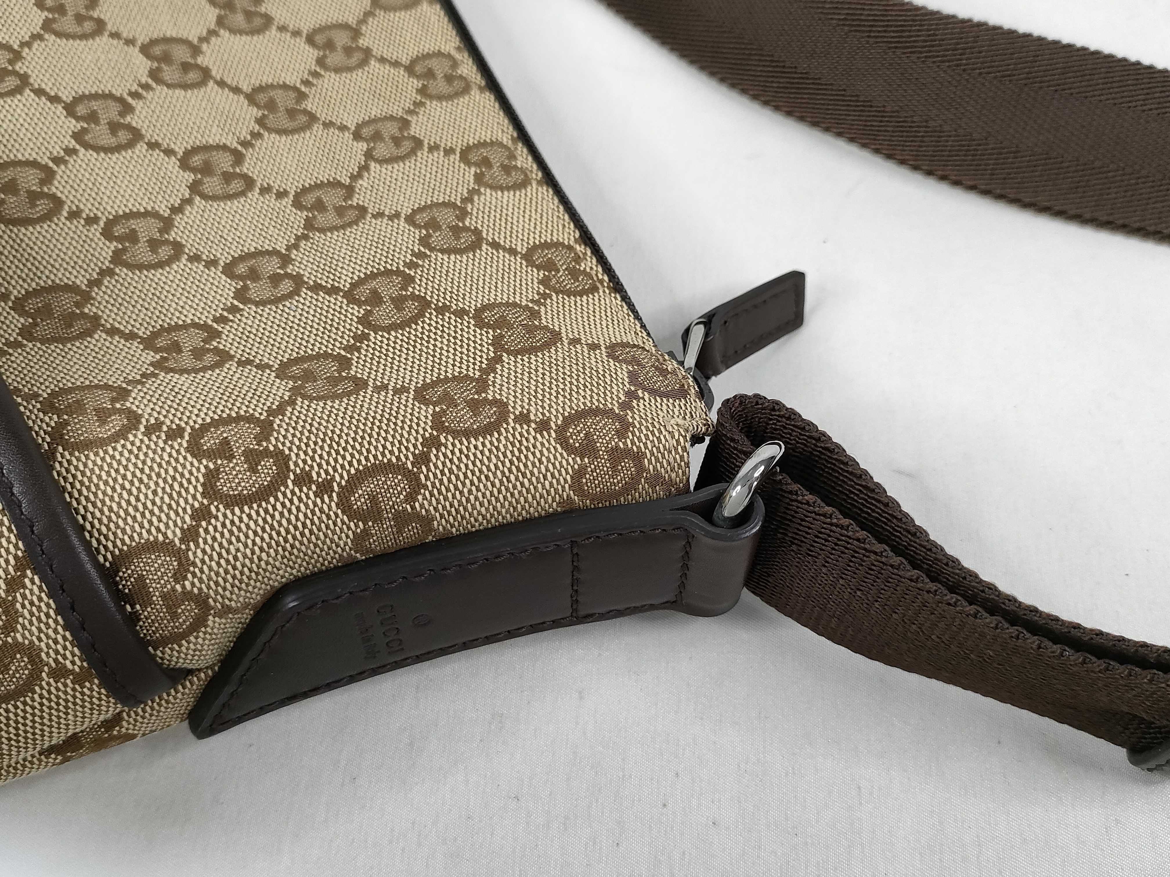 GG Canvas Shoulder Bag 145857 (Beige) — view 5
