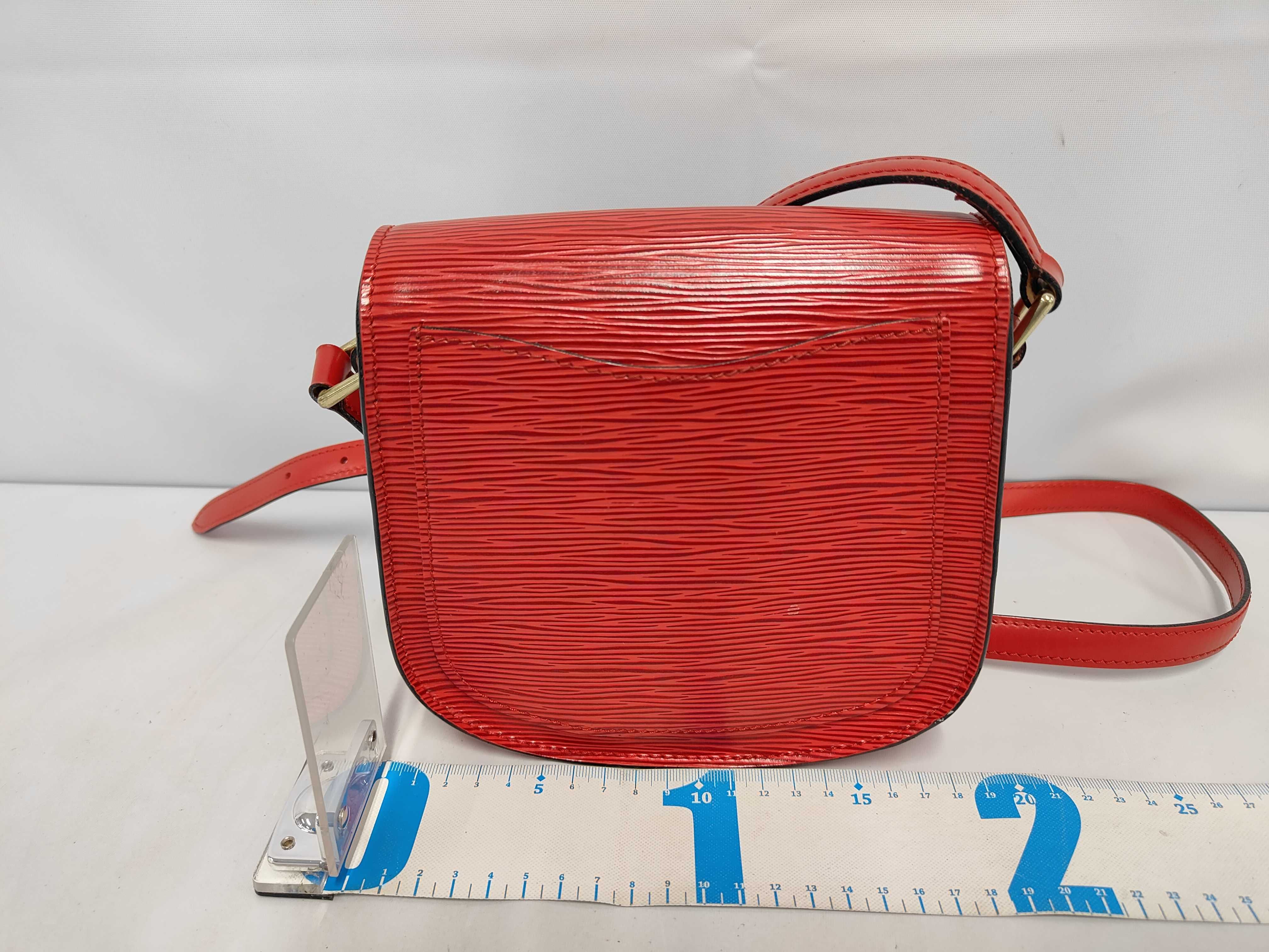 Epi Mini Saint Cloud Red Shoulder Bag — view 2