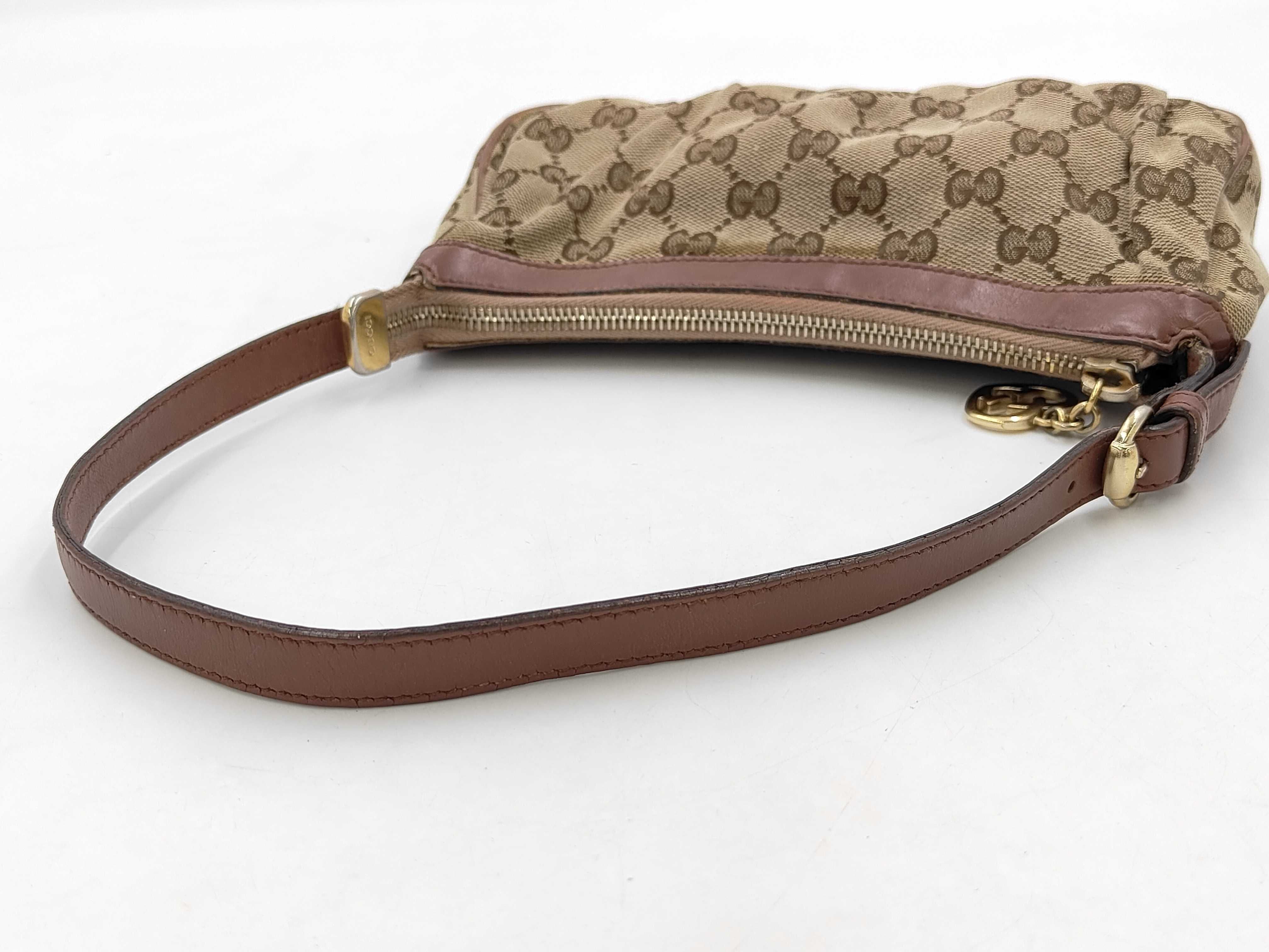 GG Canvas Heart Charm Handbag — view 3