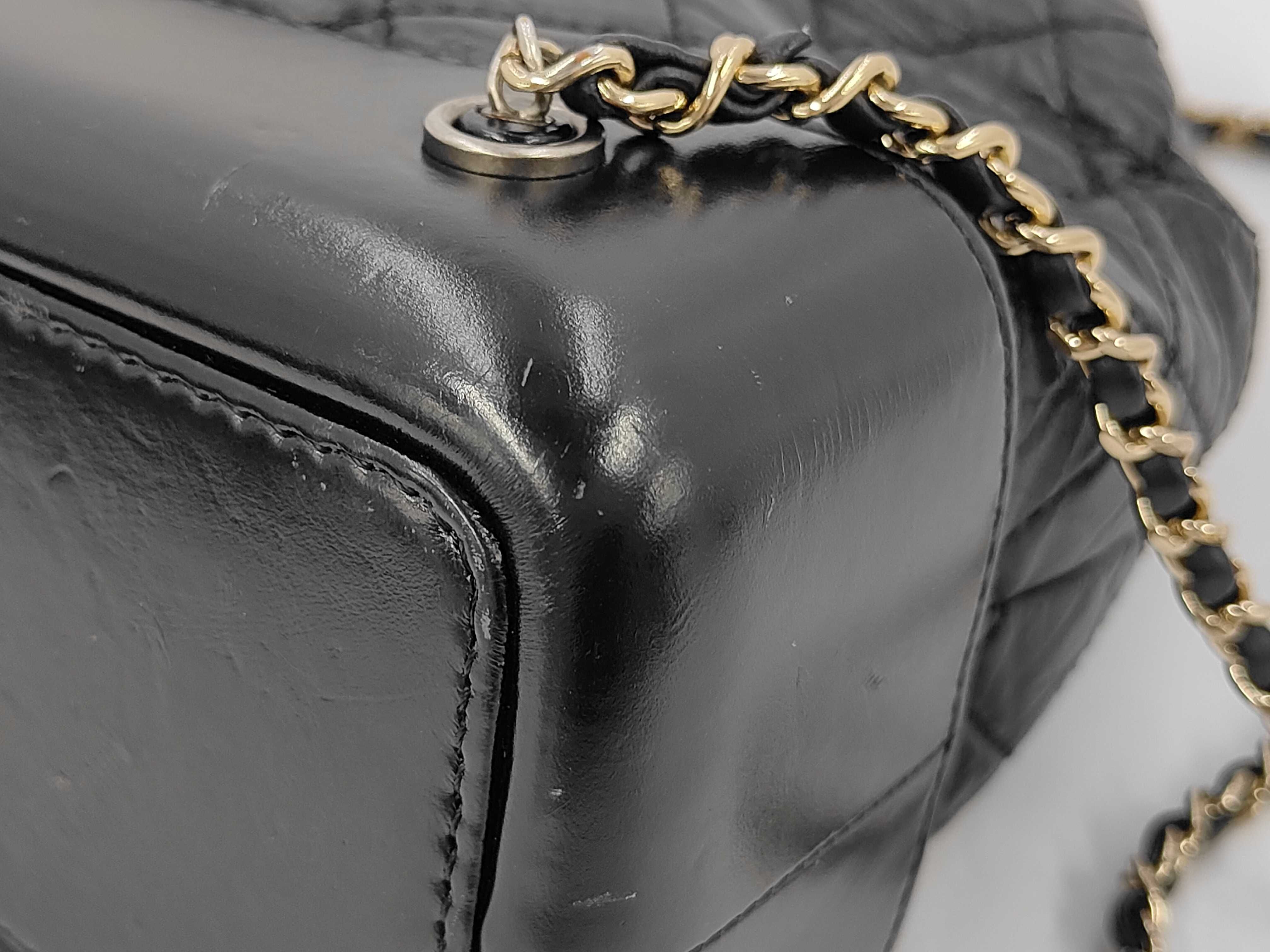 Gabrielle Quilted Leather Backpack, Black Shoulder Bag — view 3