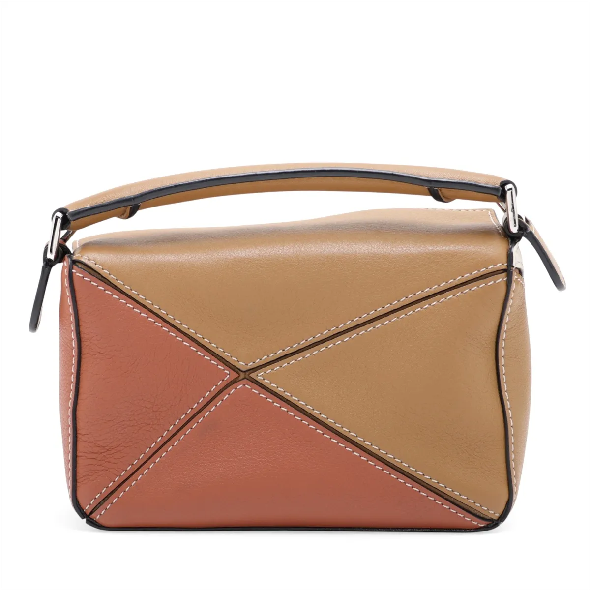 Mini Puzzle Bag Leather 2-Way Shoulder Bag Multicolor — view 2