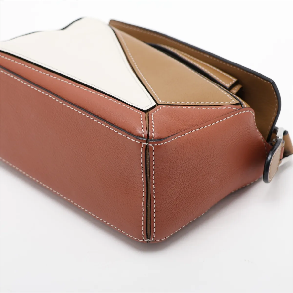 Mini Puzzle Bag Leather 2-Way Shoulder Bag Multicolor — view 3