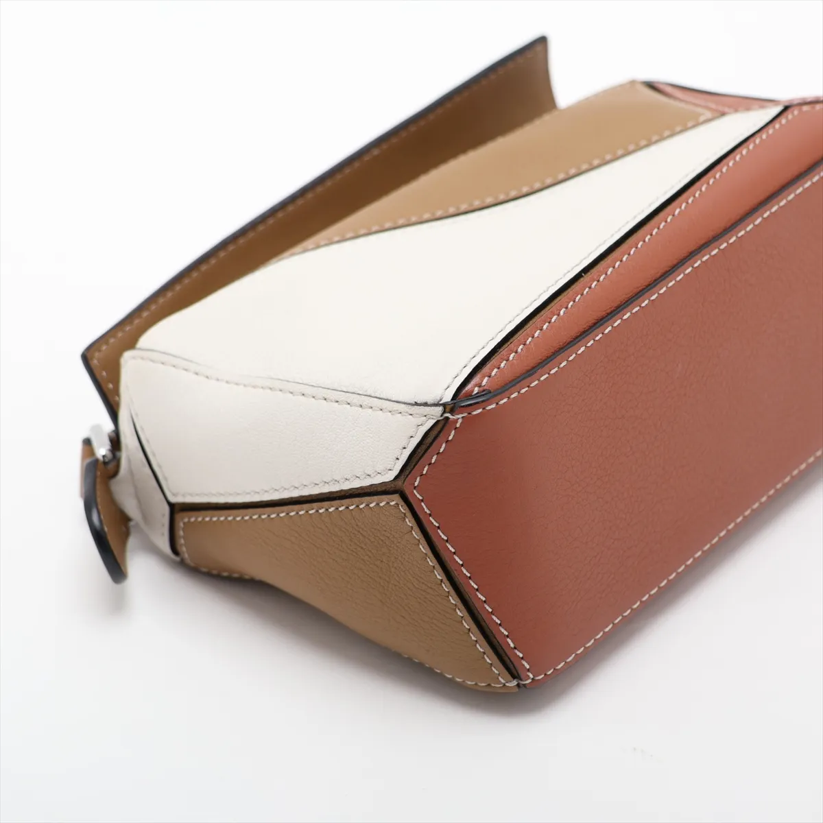 Mini Puzzle Bag Leather 2-Way Shoulder Bag Multicolor — view 4