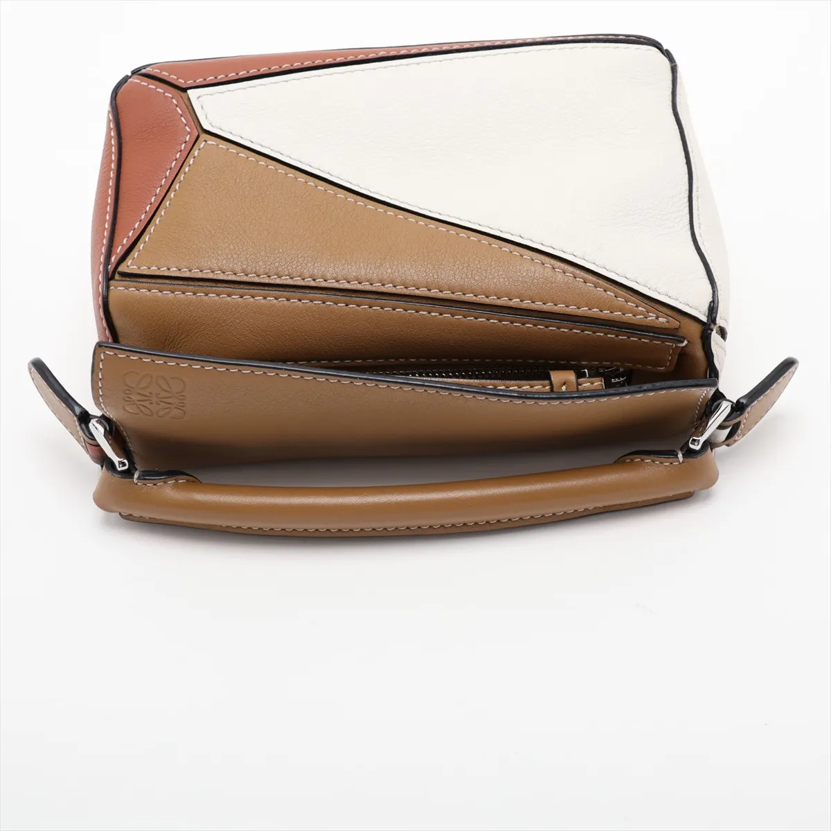 Mini Puzzle Bag Leather 2-Way Shoulder Bag Multicolor — view 5