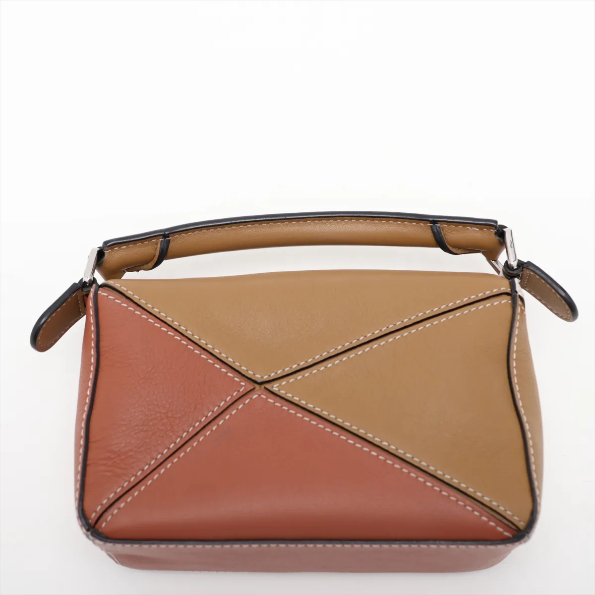 Mini Puzzle Bag Leather 2-Way Shoulder Bag Multicolor — view 6