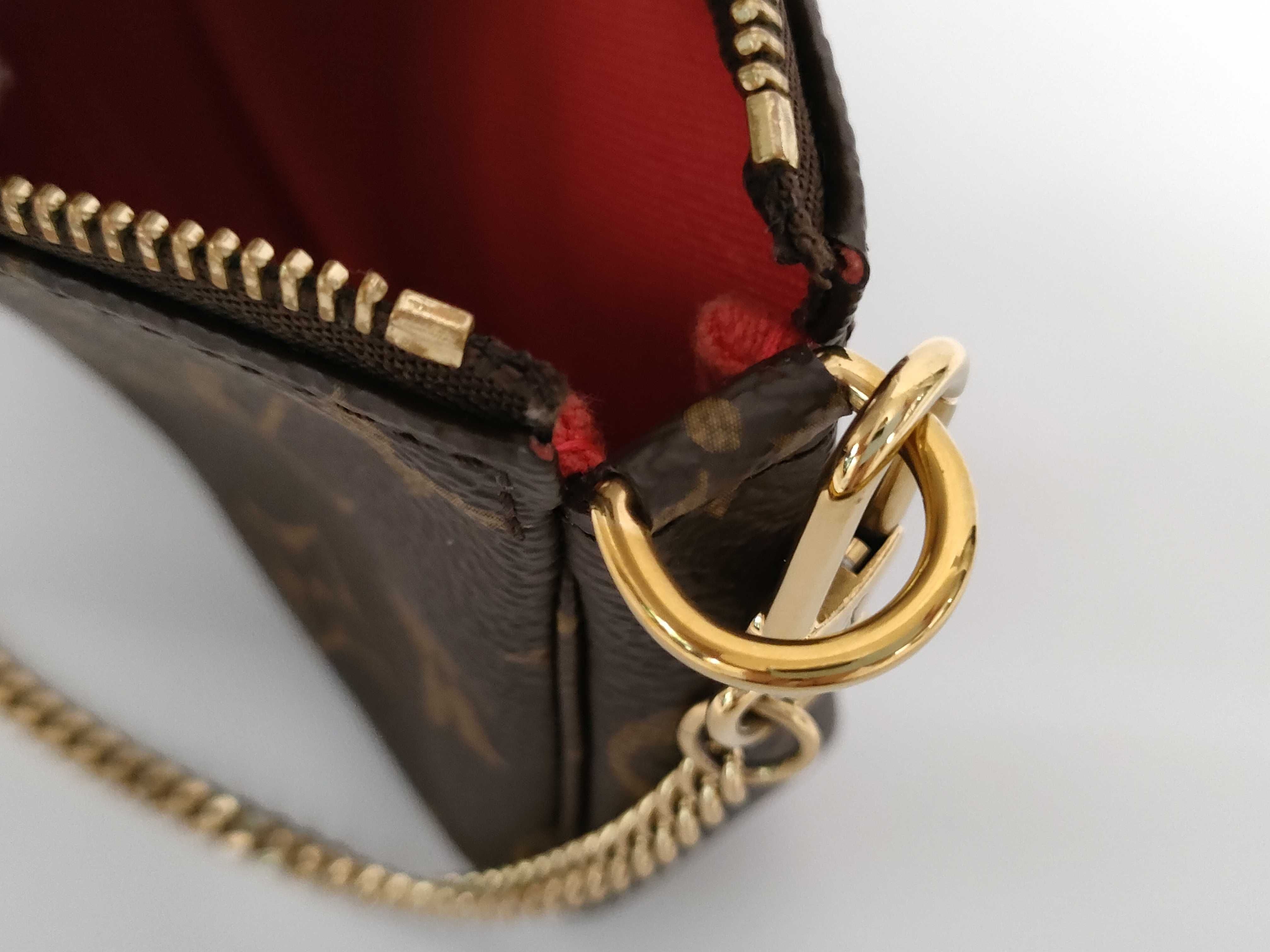 Monogram Mini Pochette Accessoires Shoulder Bag Pouch — view 9