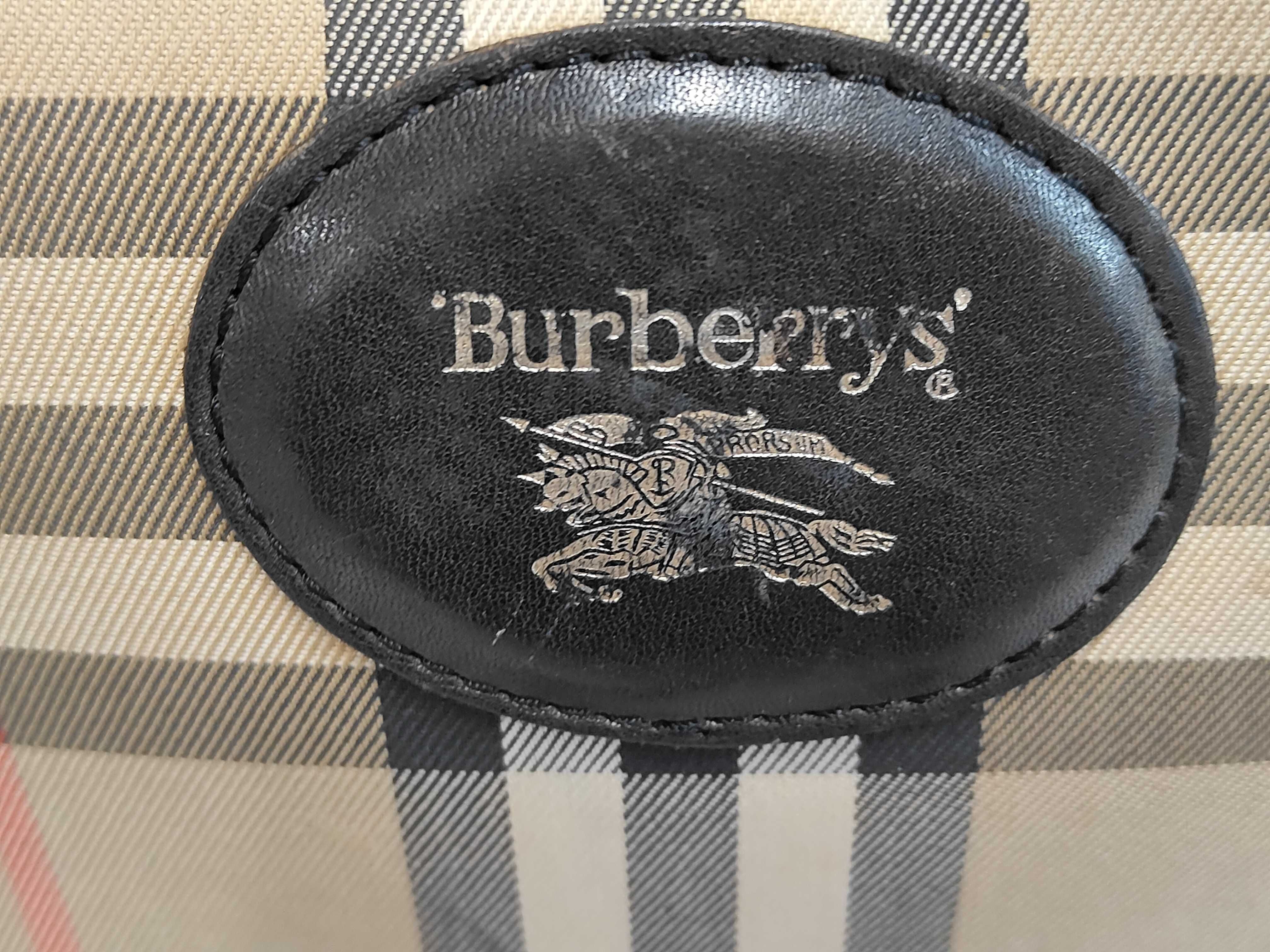 Shoulder Bag Burberrys Burberry Nova Check Horse Logo Brown Canvas Leather Shoulder Bag — view 10