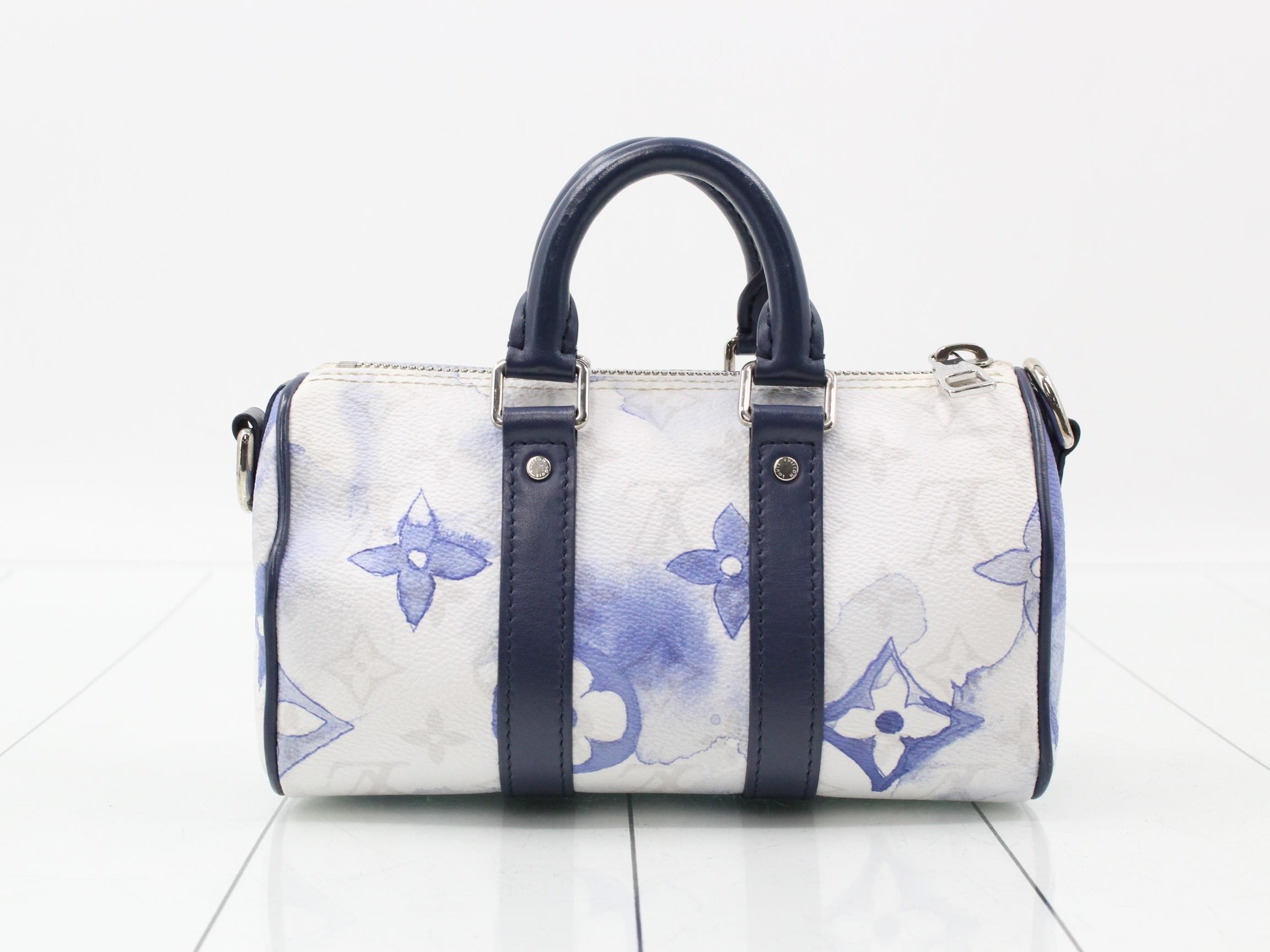 Monogram Watercolor Keepall XS 2-Way Handbag — view 2