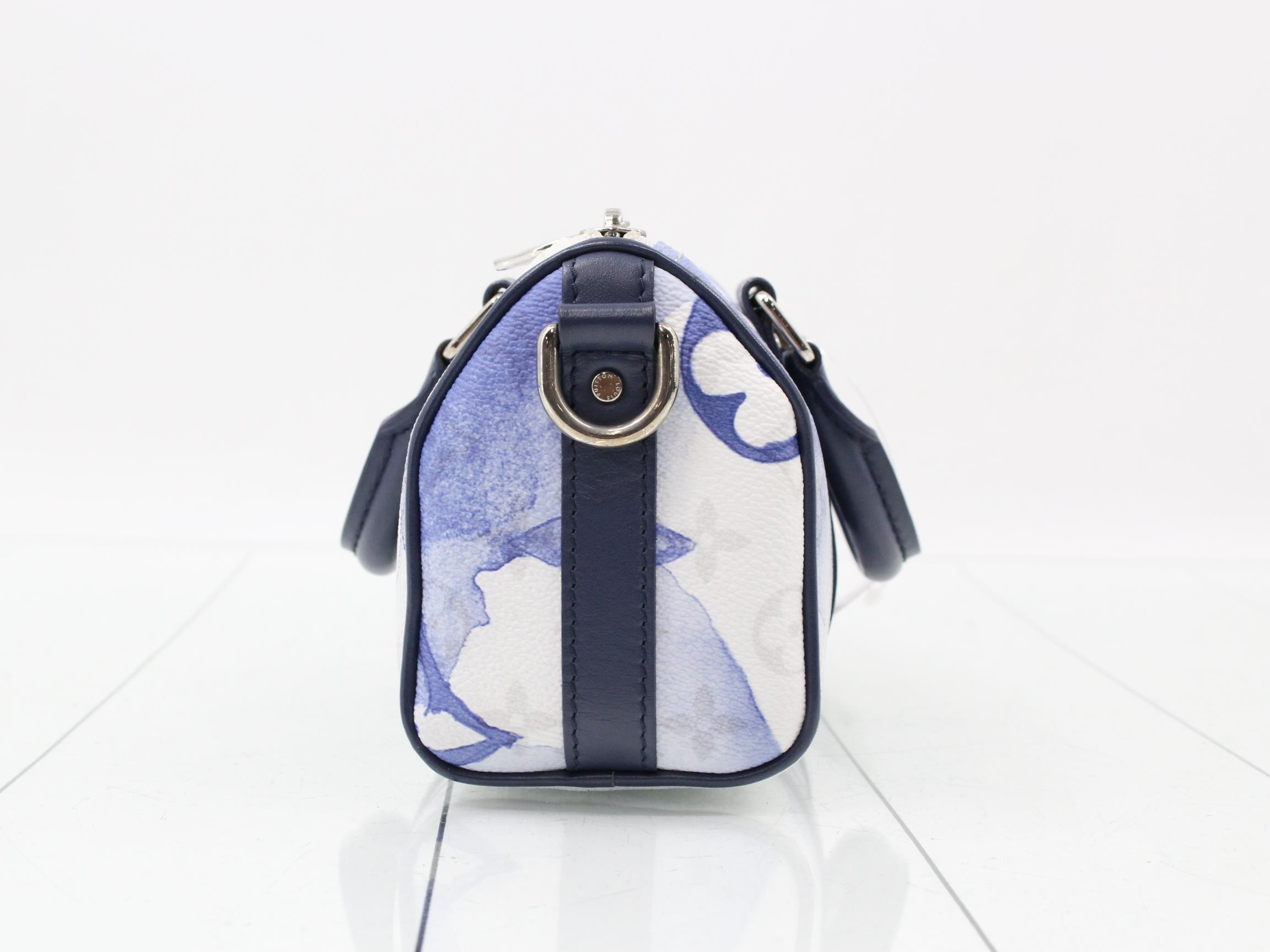 Monogram Watercolor Keepall XS 2-Way Handbag — view 4