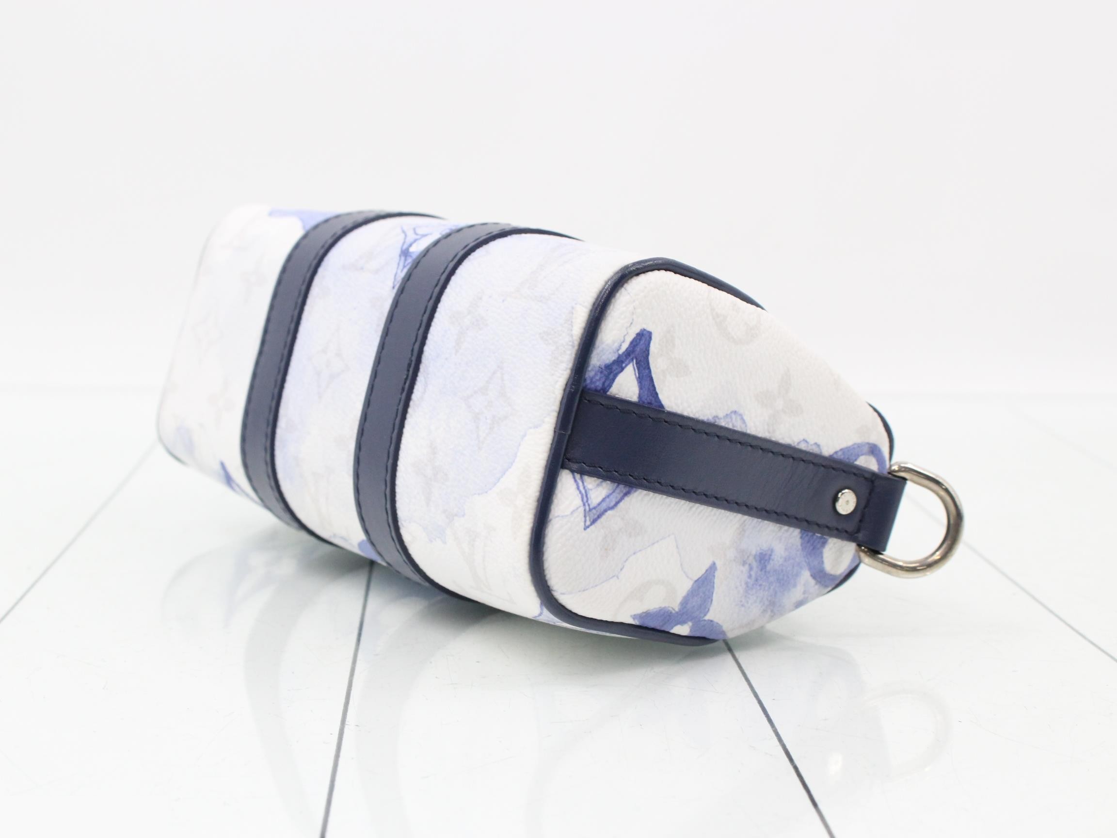 Monogram Watercolor Keepall XS 2-Way Handbag — view 6