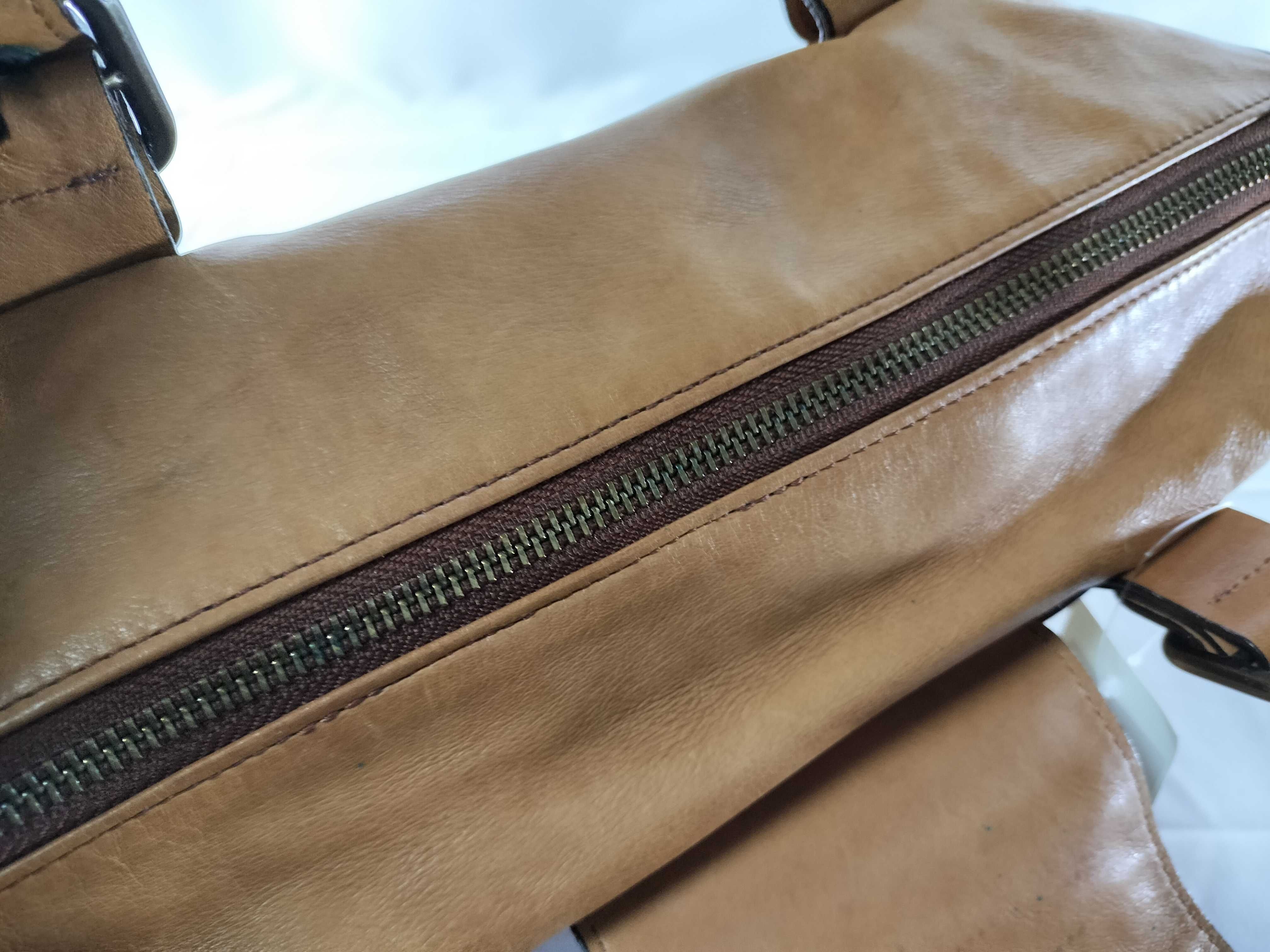 leather tote bag — view 6
