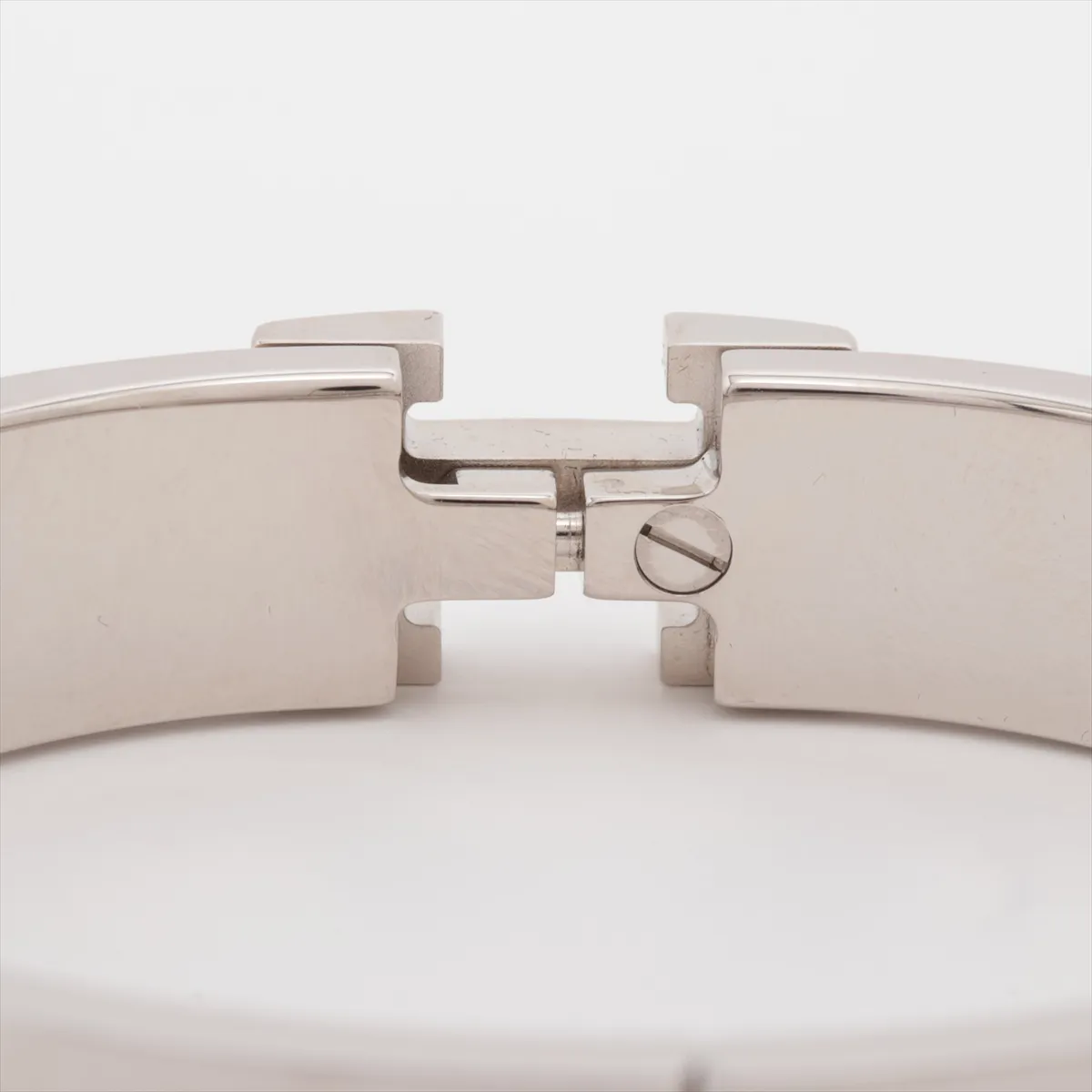 Click H Bangle Fan FI0220 Bangle GP Silver x Greige — view 4
