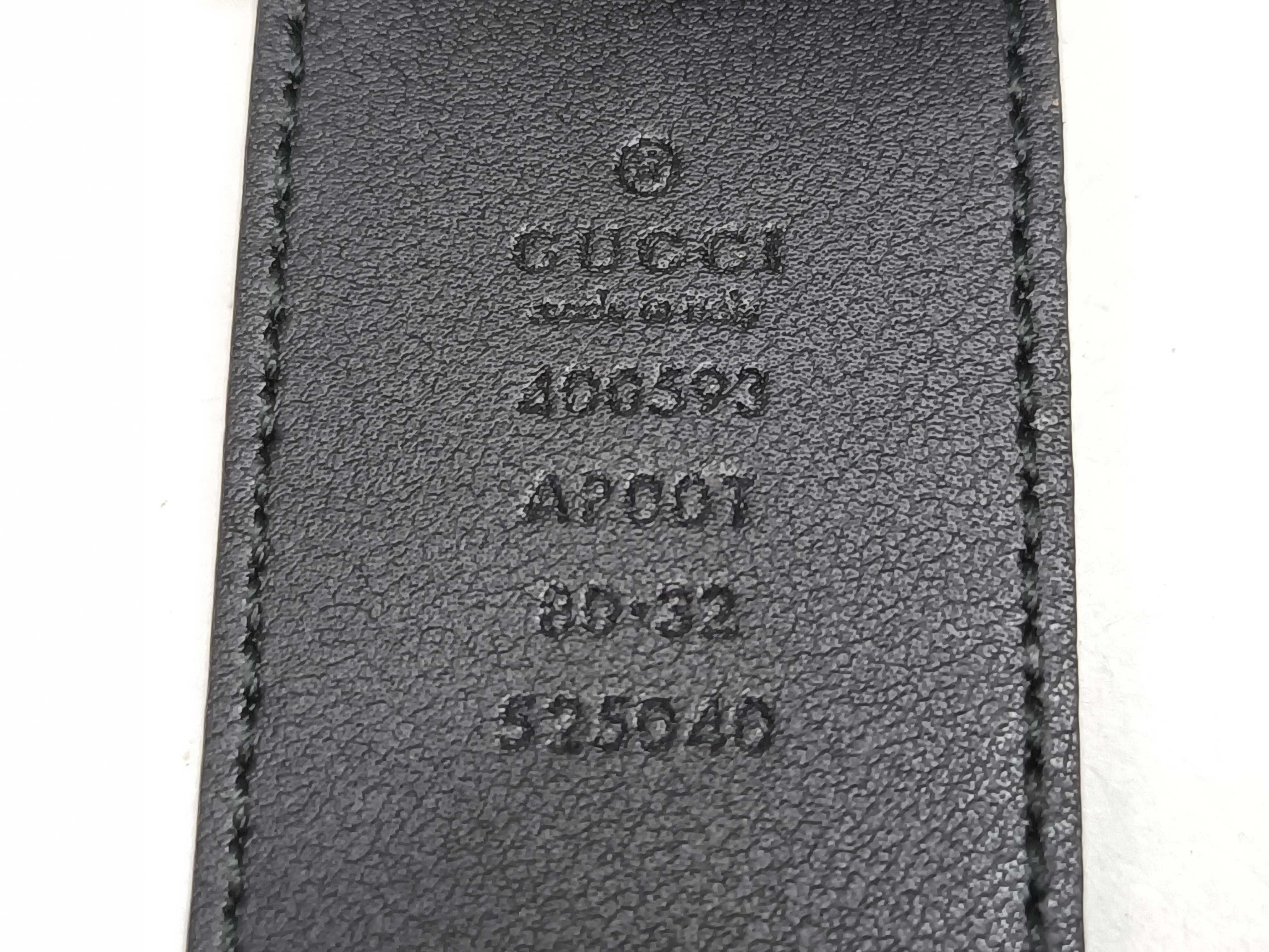 GG Marmont Leather 400593 AP00T Belt — view 5